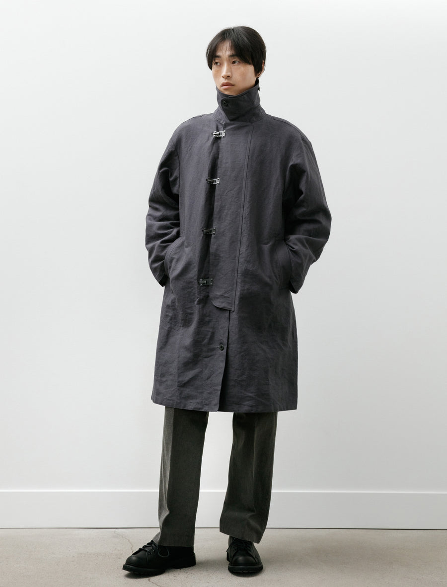 Lot 411 M-1918 Rain Coat Charcoal - Image 1