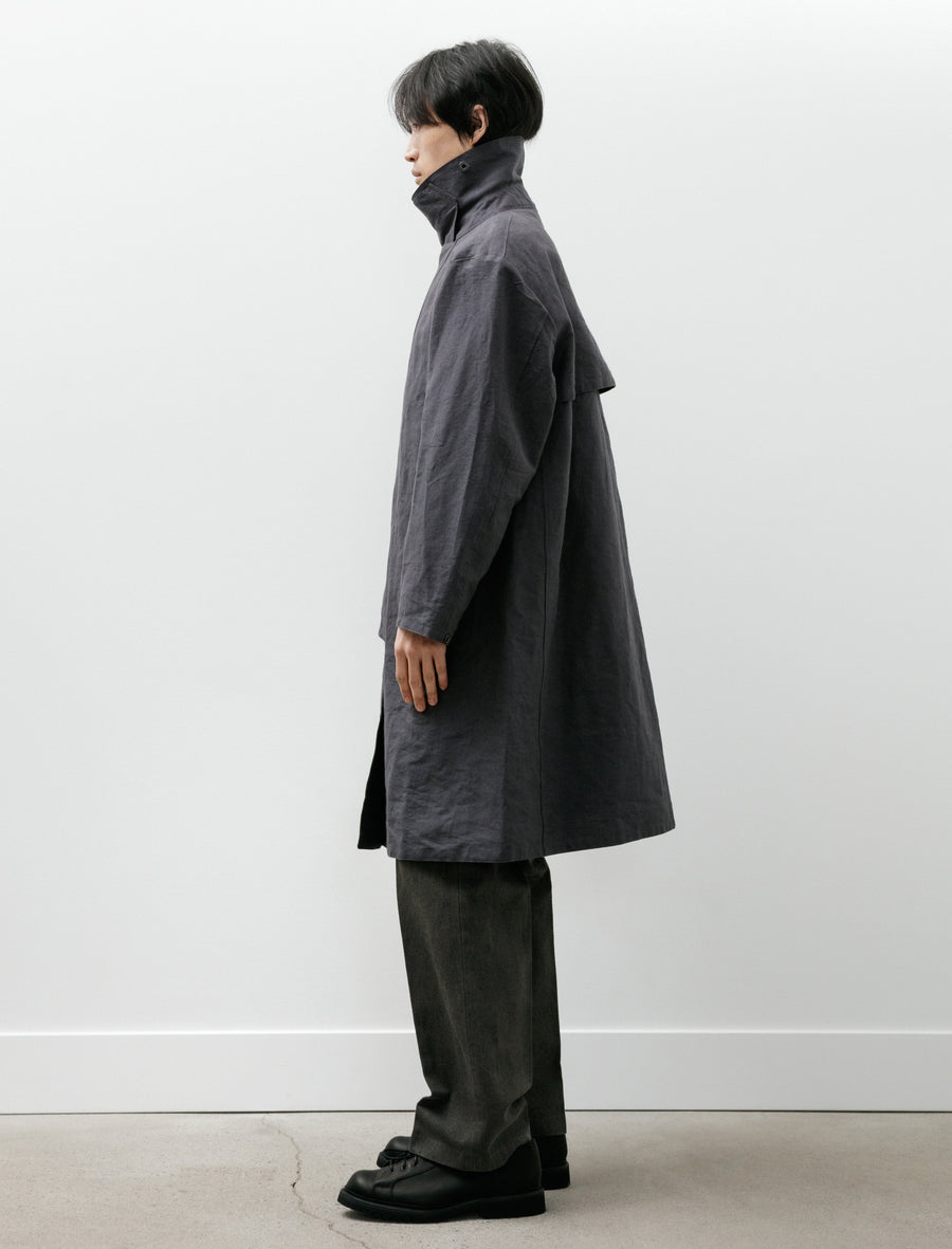 Lot 411 M-1918 Rain Coat Charcoal - Image 3