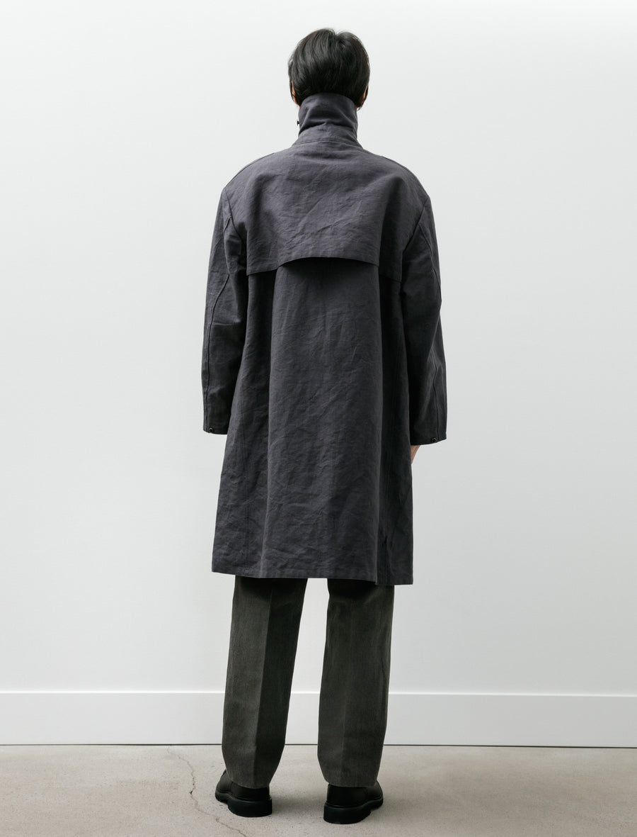 Lot 411 M-1918 Rain Coat Charcoal - Image 2