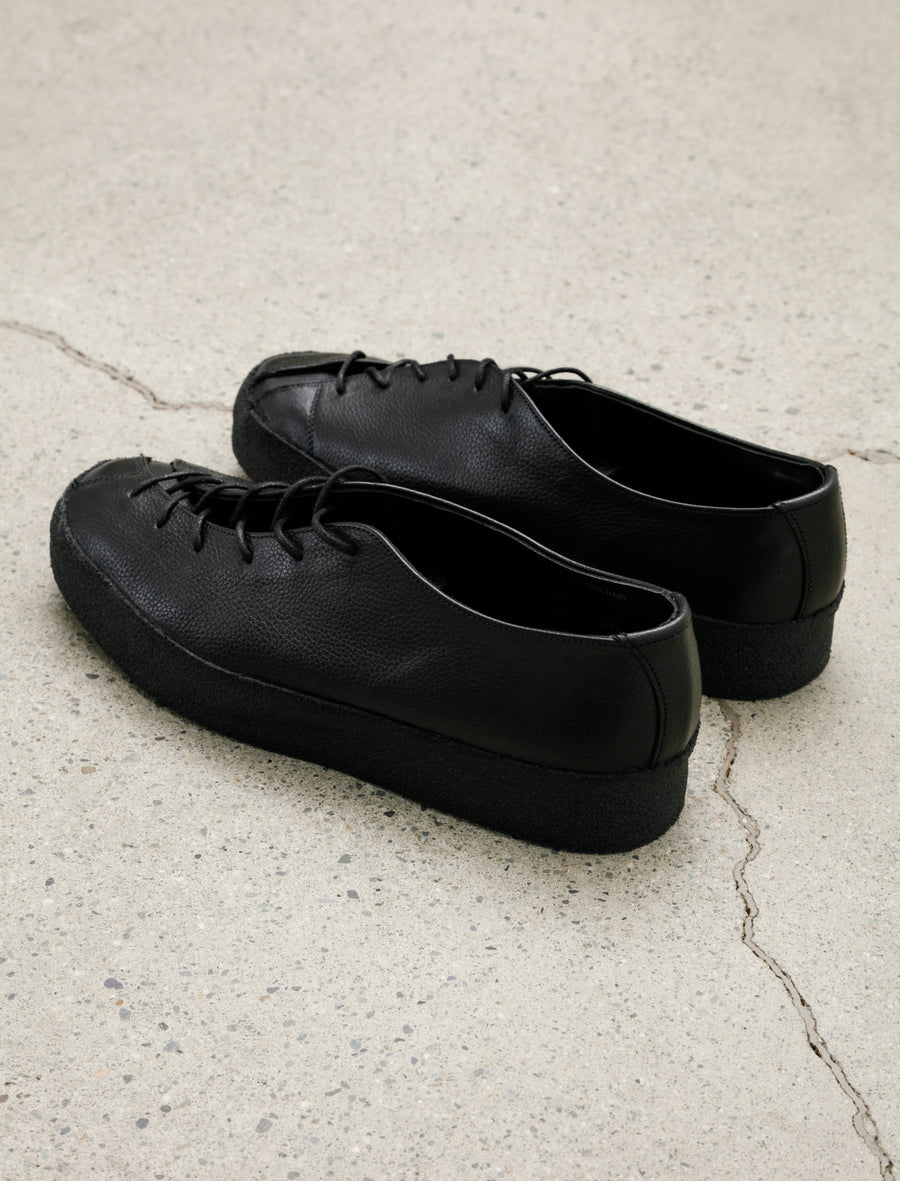 Sanders Banana Shoe Black Grain Leather - Image 3