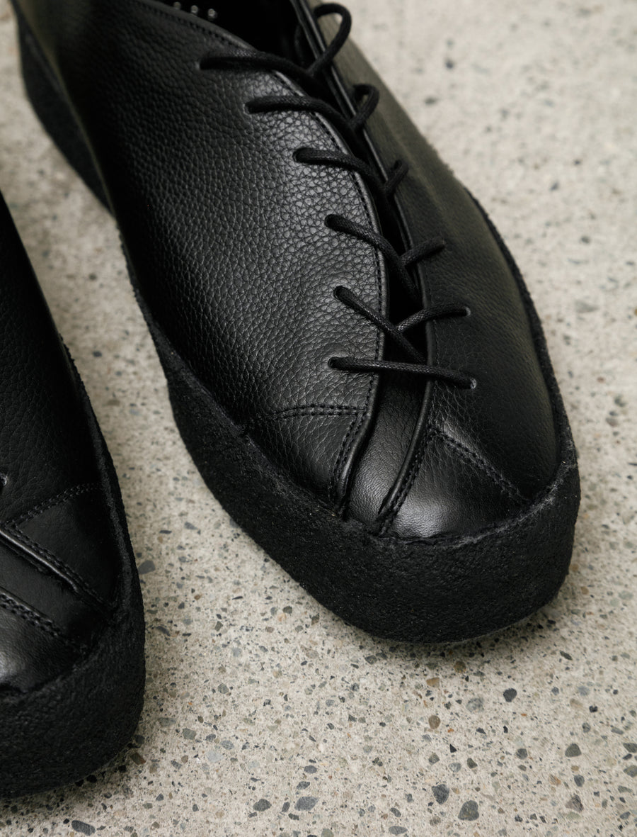 Sanders Banana Shoe Black Grain Leather - Image 4