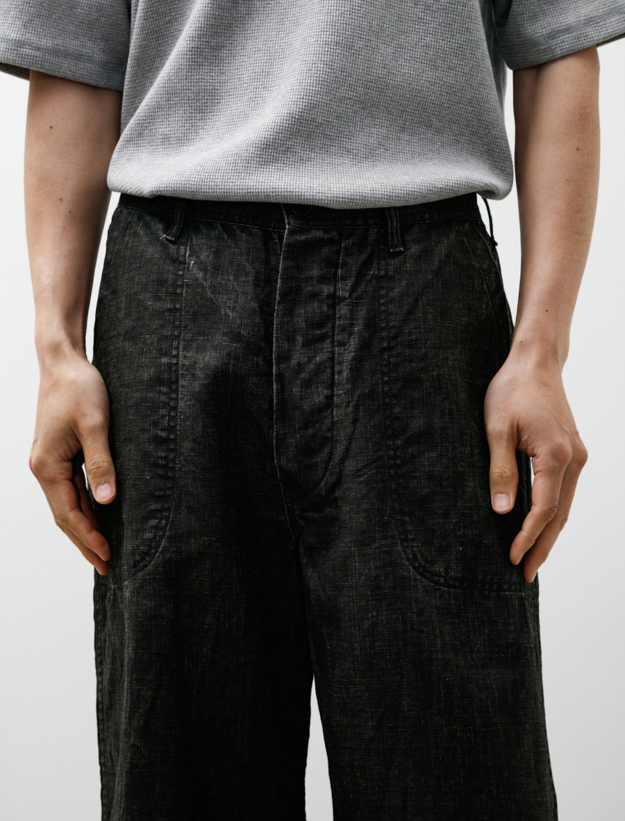 WWⅡ 40'S U.S Navy Sumi Coated Linen Utility Trouser - Image 7