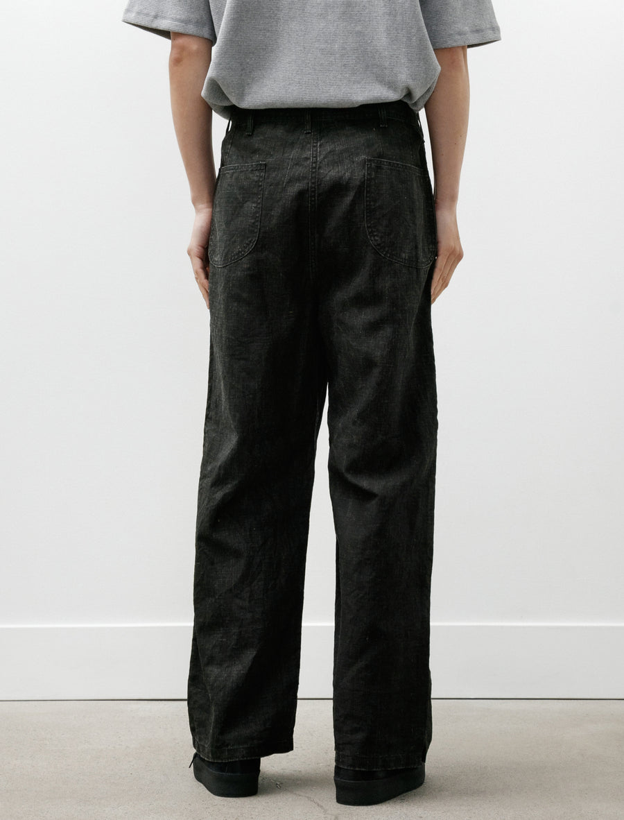 WWⅡ 40'S U.S Navy Sumi Coated Linen Utility Trouser - Image 5
