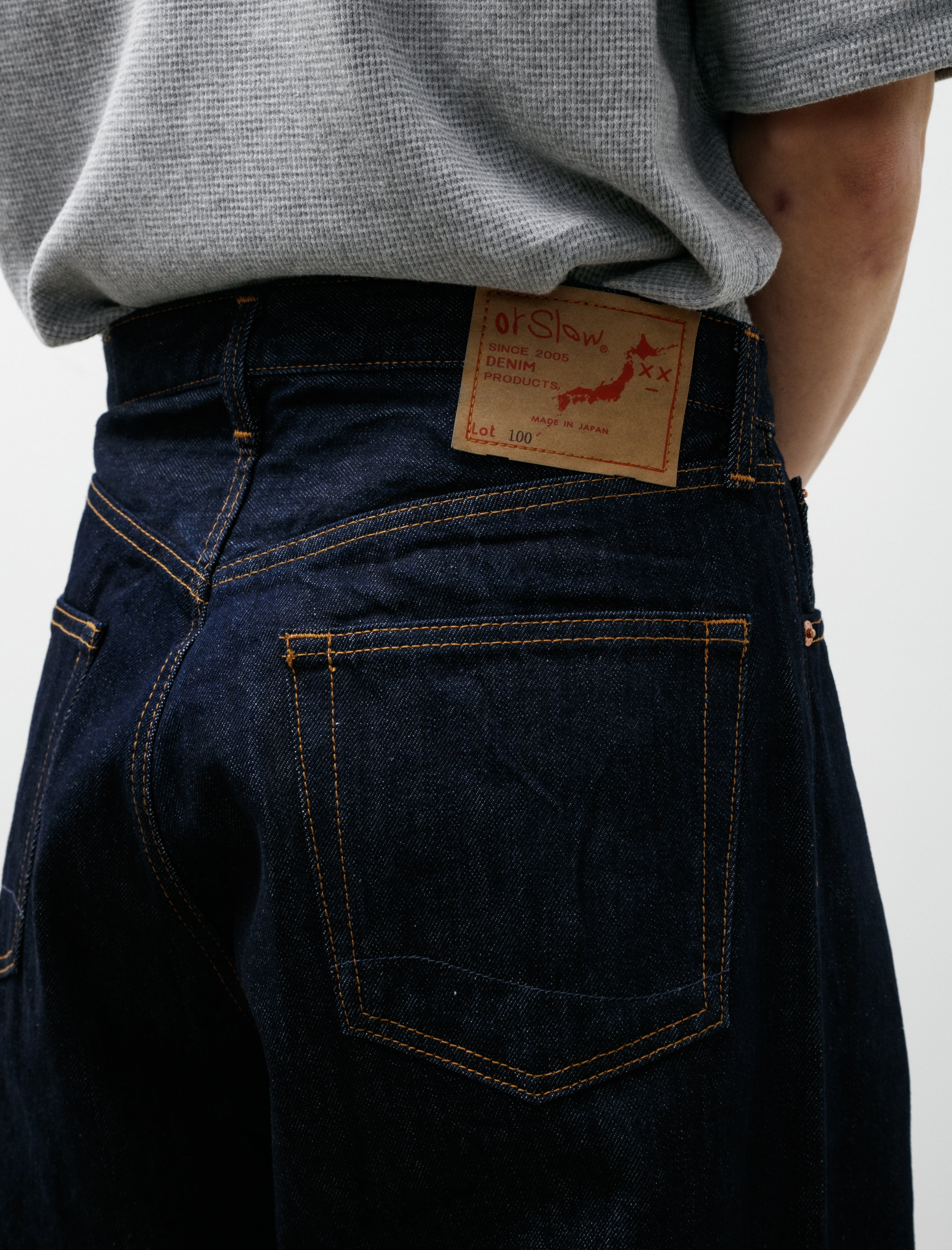 orSlow Super Dads Denim One Wash