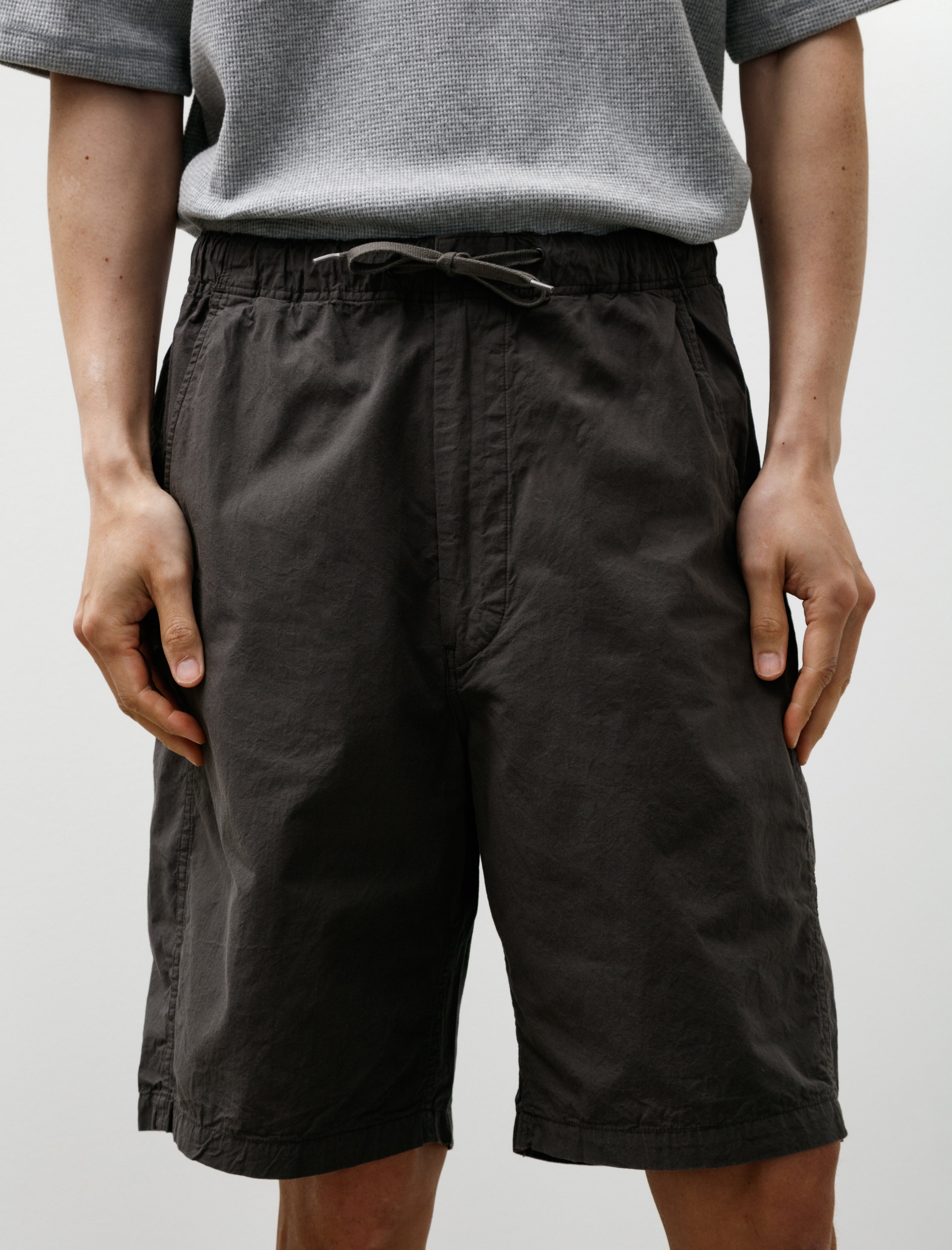 OrSlow Wide Fit New York Shorts Charcoal Grey