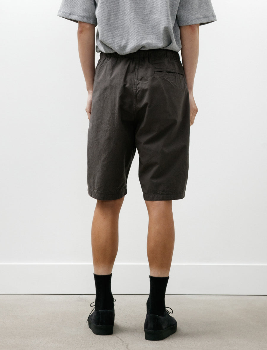 Wide Fit New York Shorts Charcoal Grey - Image 5