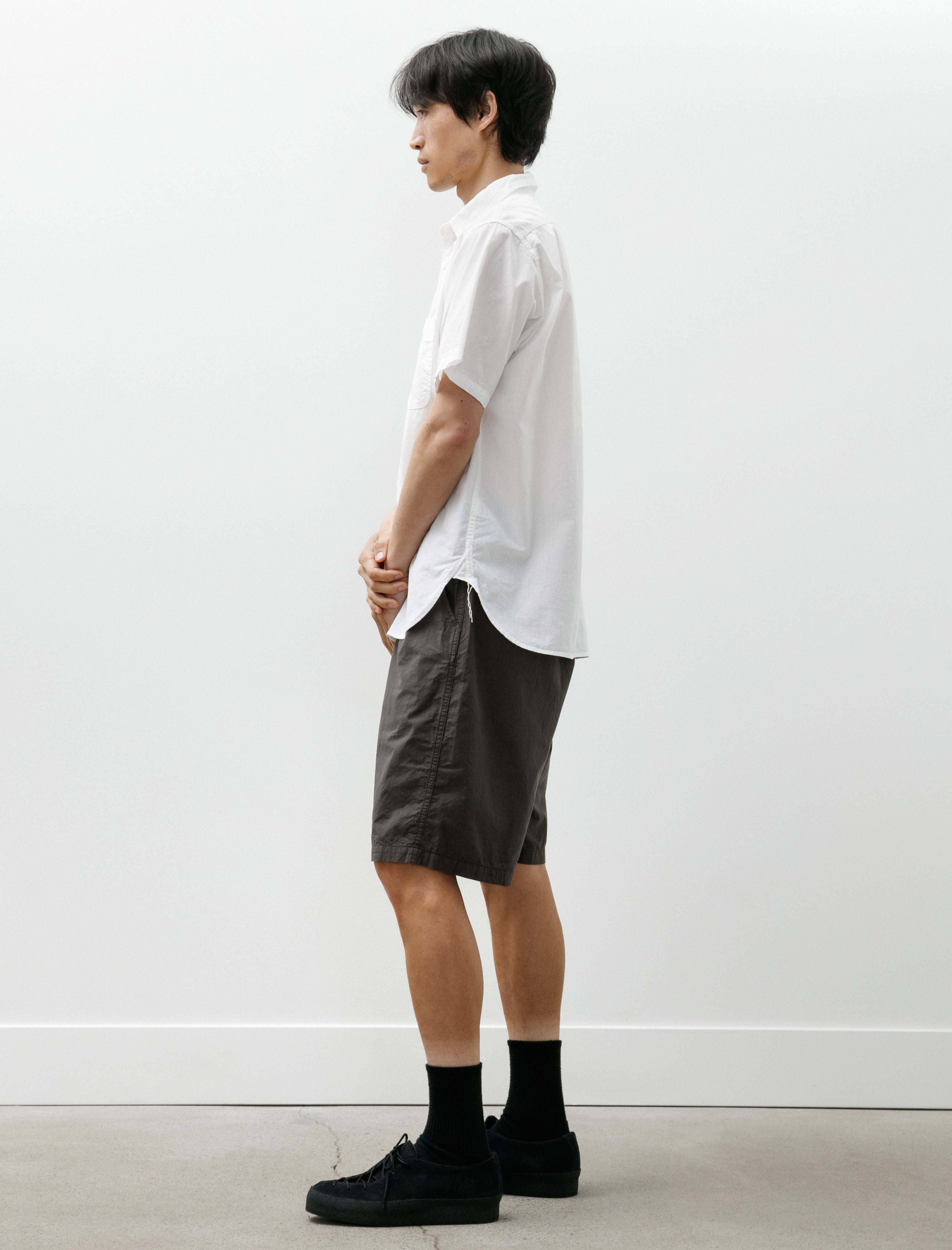 OrSlow Wide Fit New York Shorts Charcoal Grey