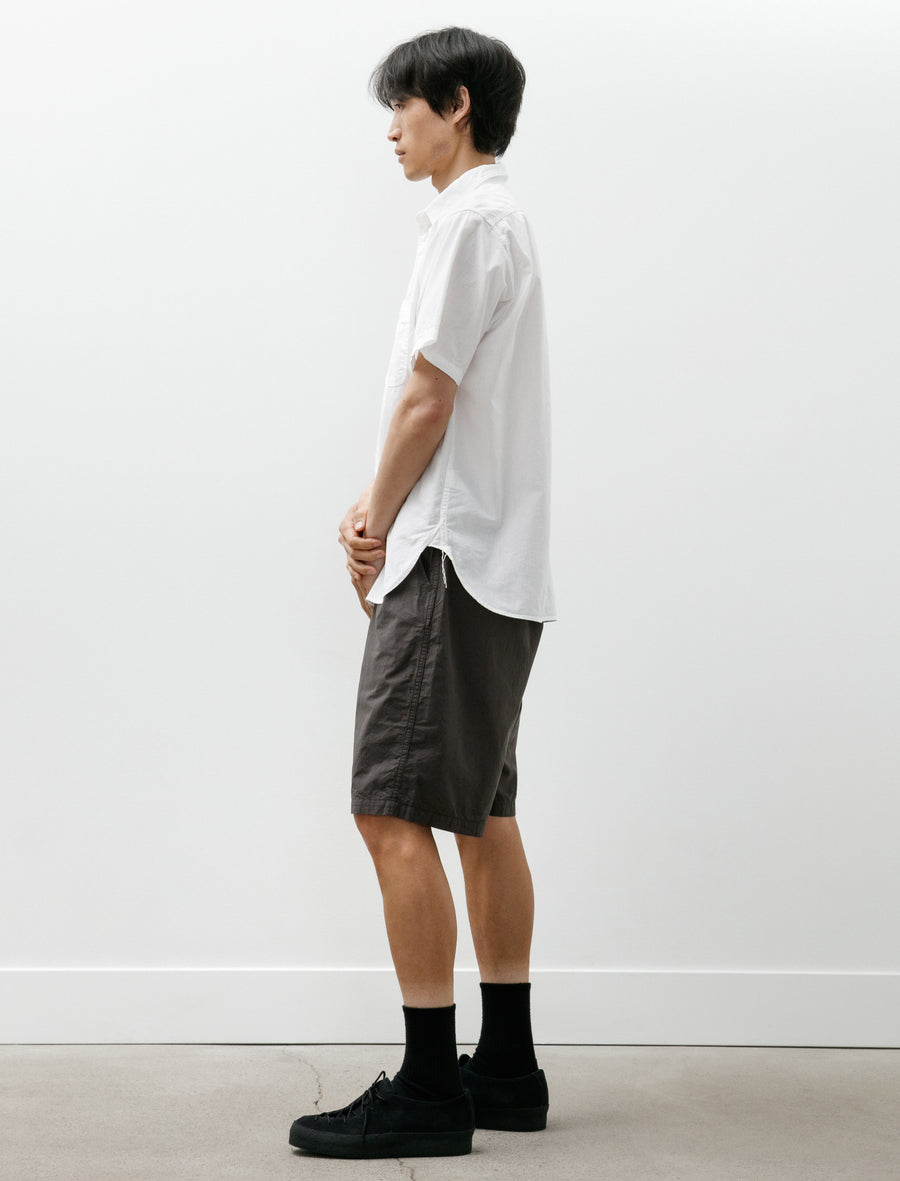 Wide Fit New York Shorts Charcoal Grey - Image 3
