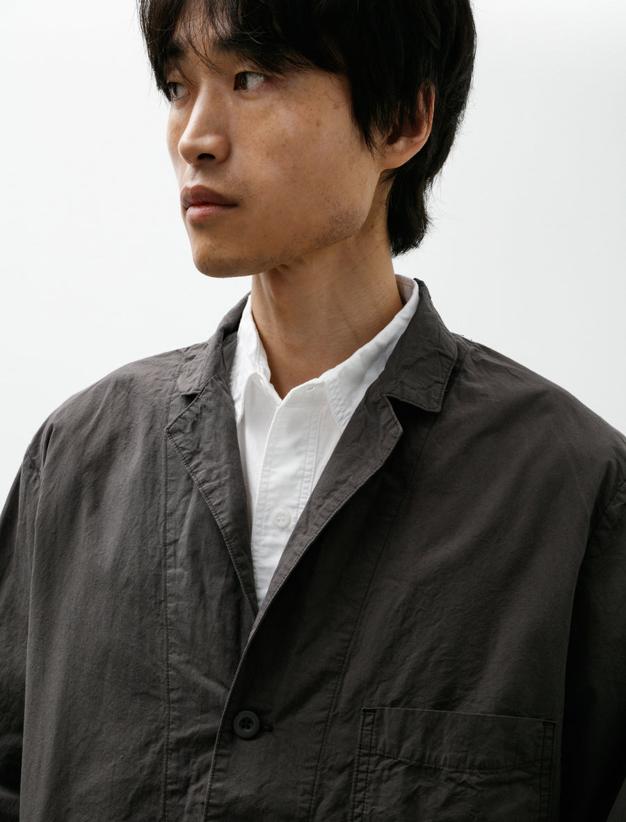 Simple Light Jacket Charcoal Grey - Image 4