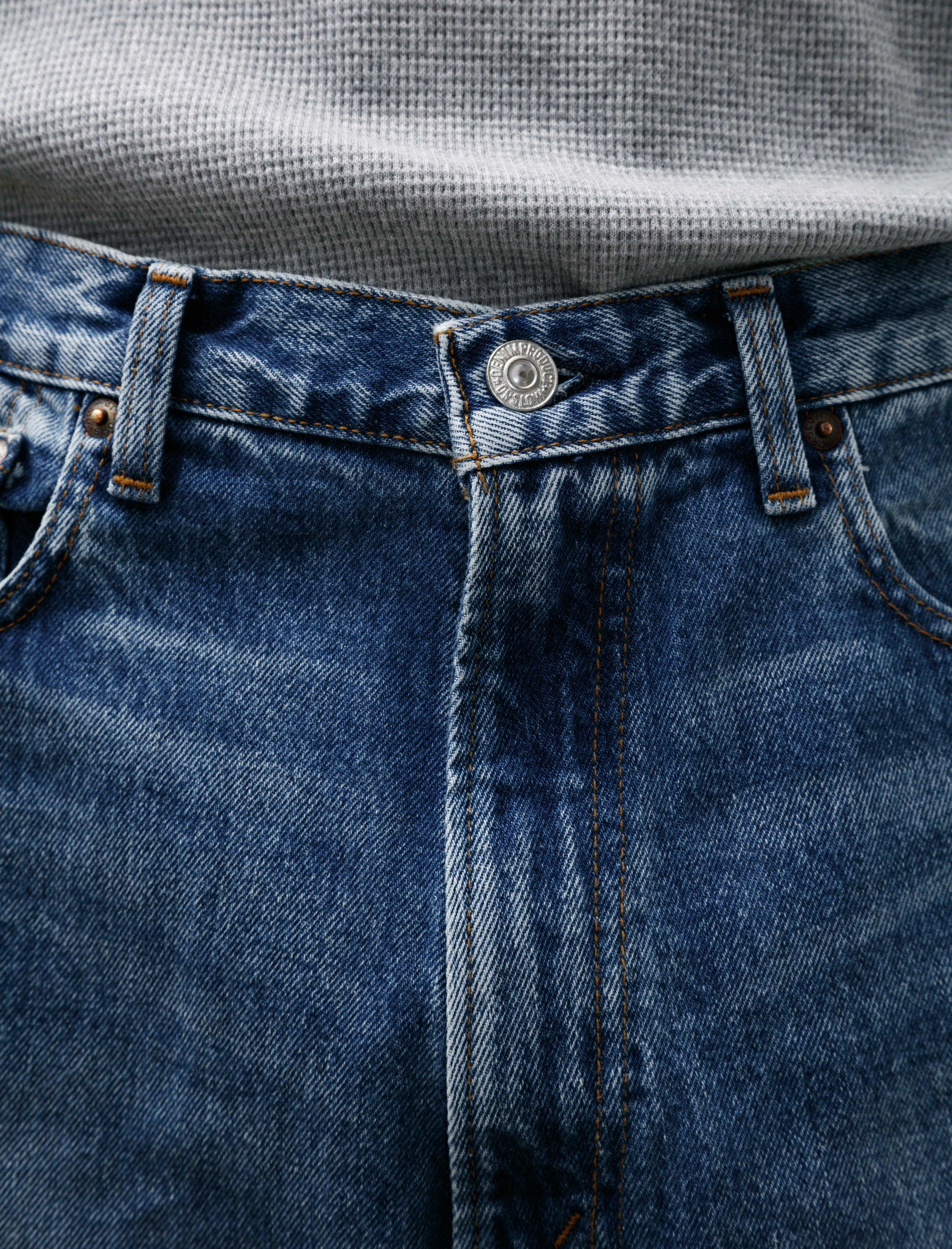 OrSlow Super Dad's Denim Pants Denim Used