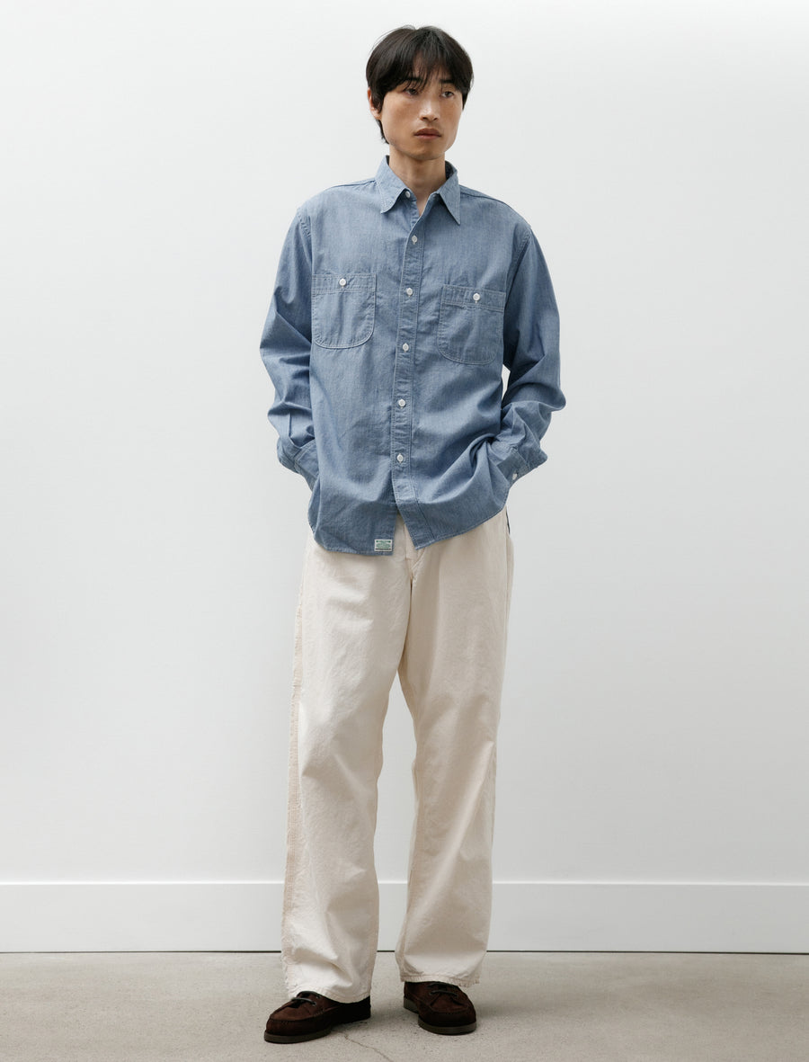 Wide Fit 30's Painter Pants Ecru - Image 1