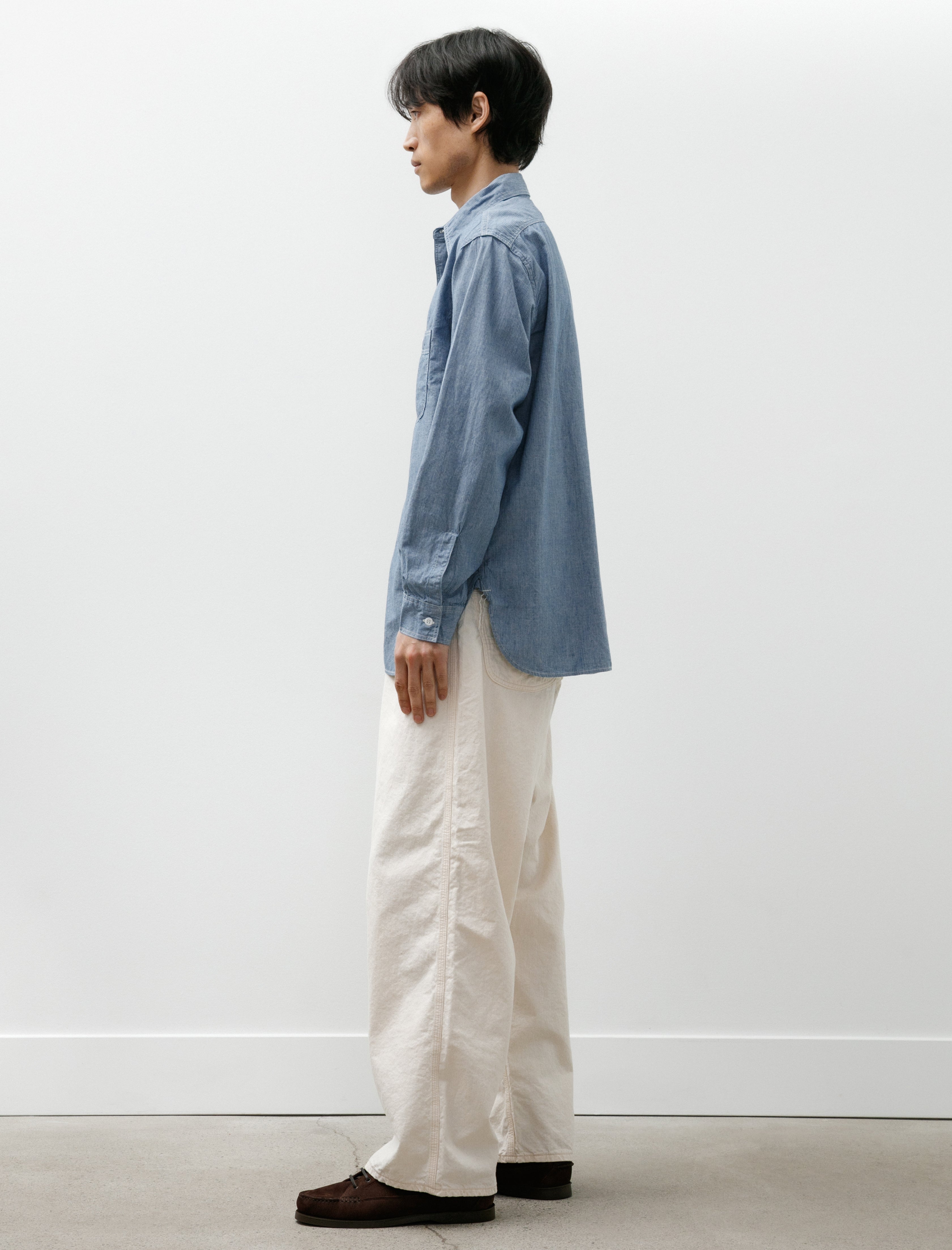 OrSlow Wide Fit 30's Painter Pants Ecru