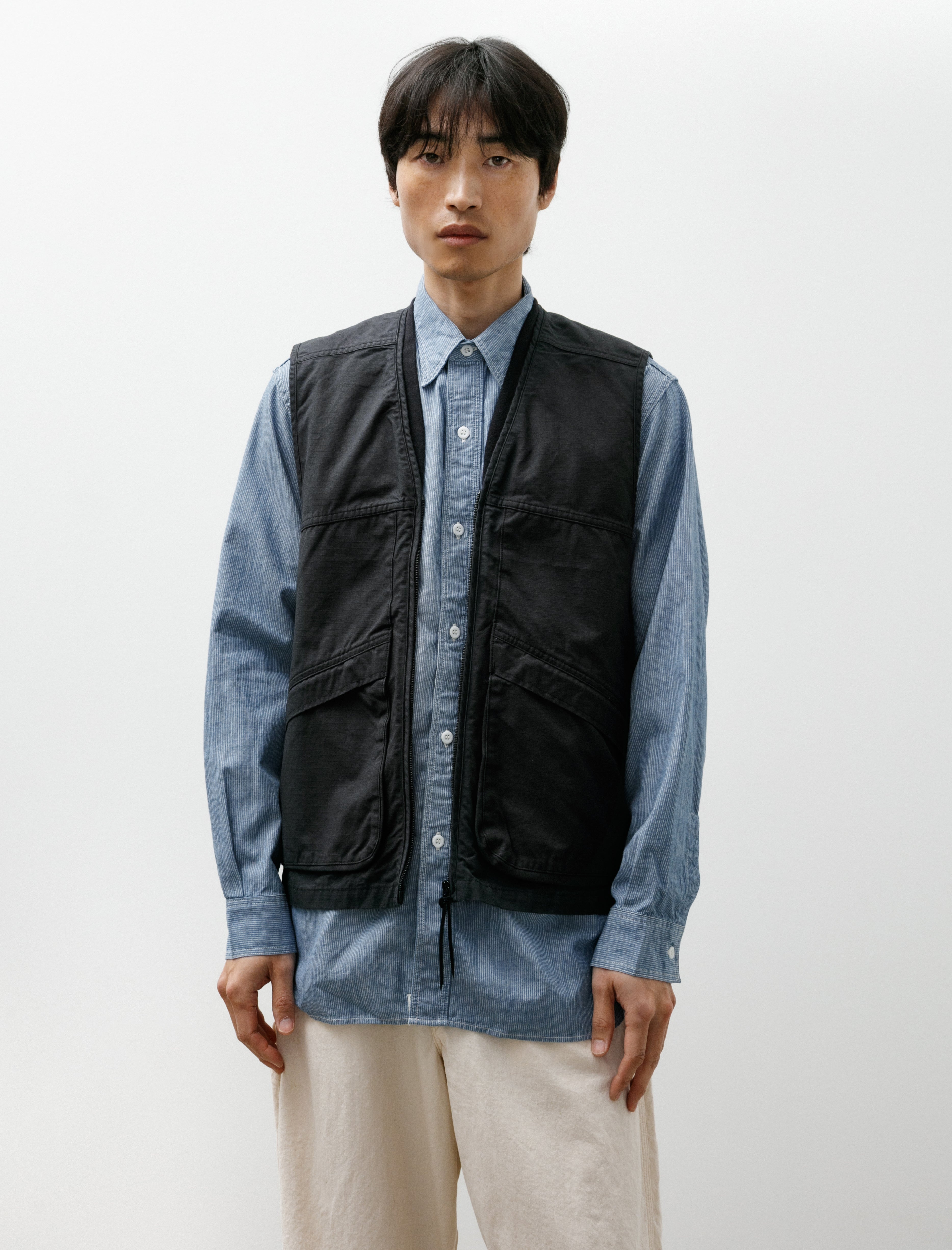 OrSlow Utility Vest Navy