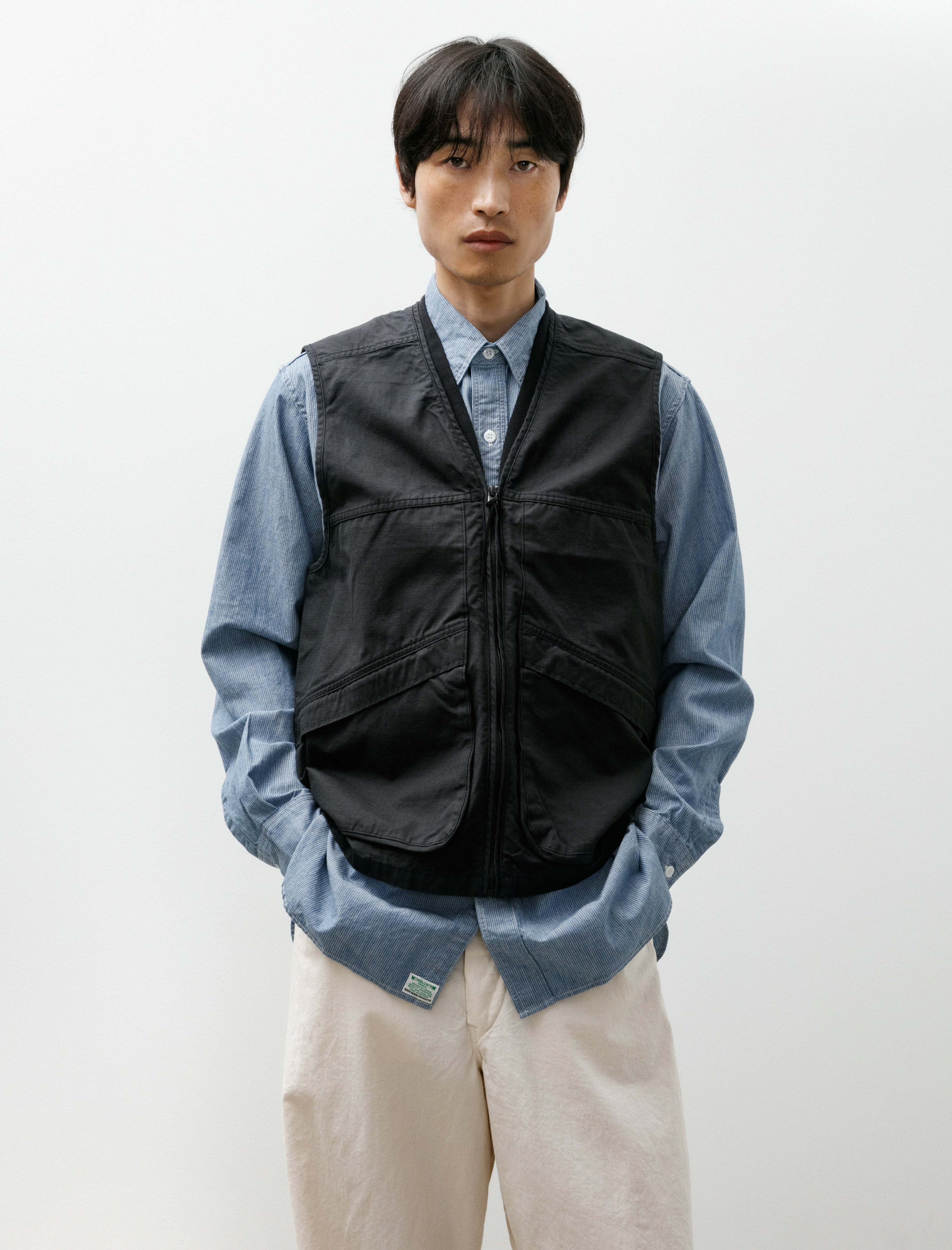 OrSlow Utility Vest Navy