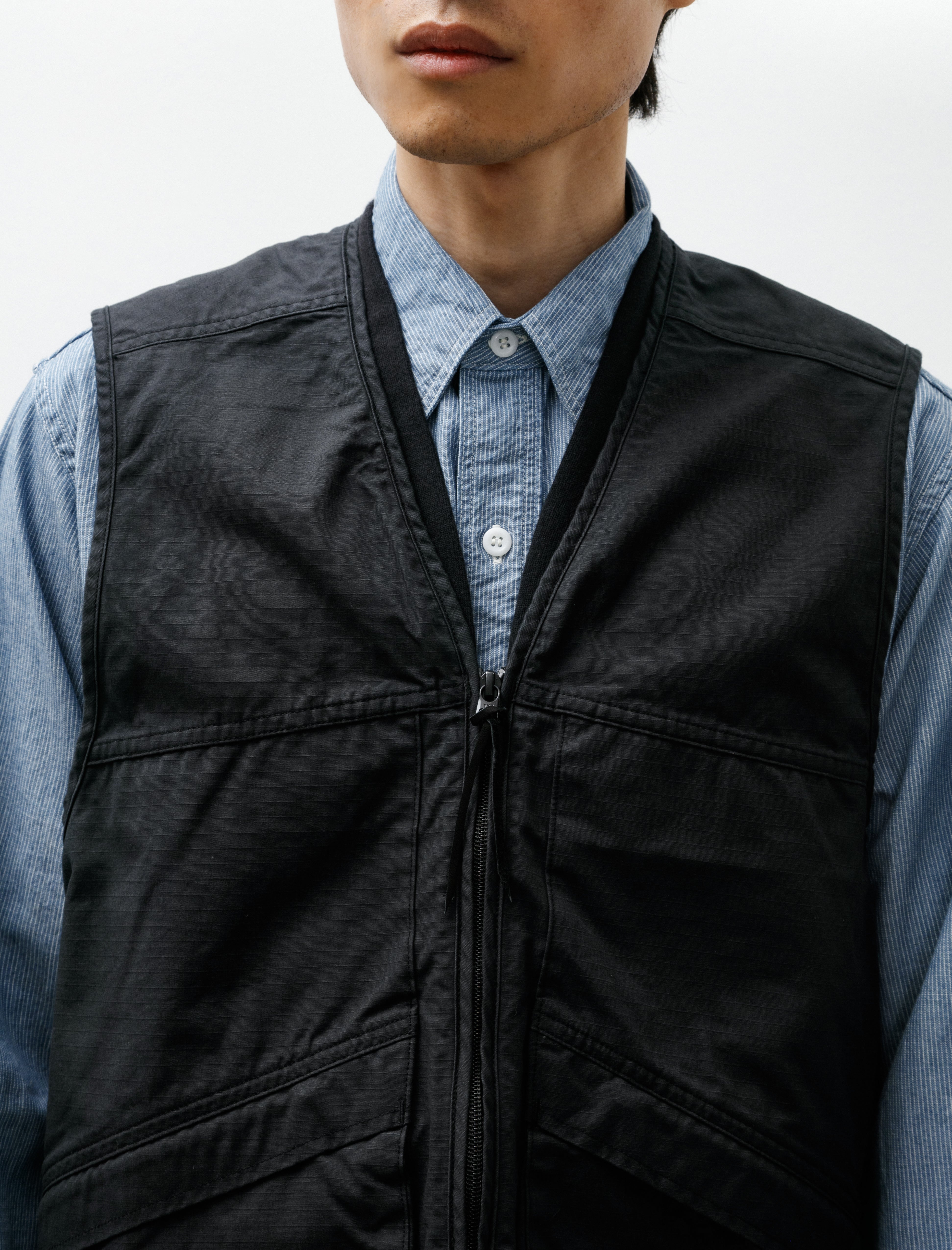 OrSlow Utility Vest Navy