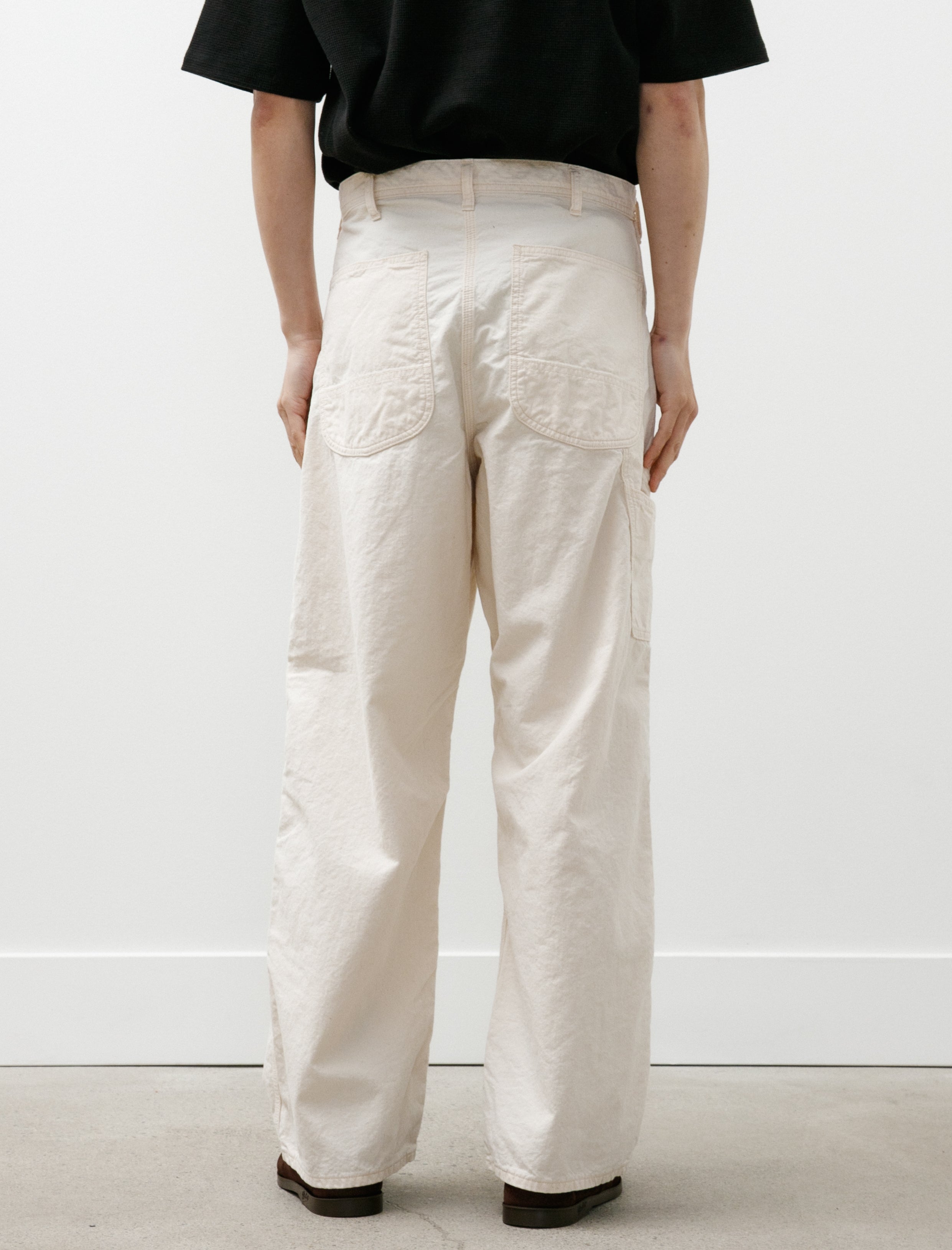 OrSlow Wide Fit 30's Painter Pants Ecru