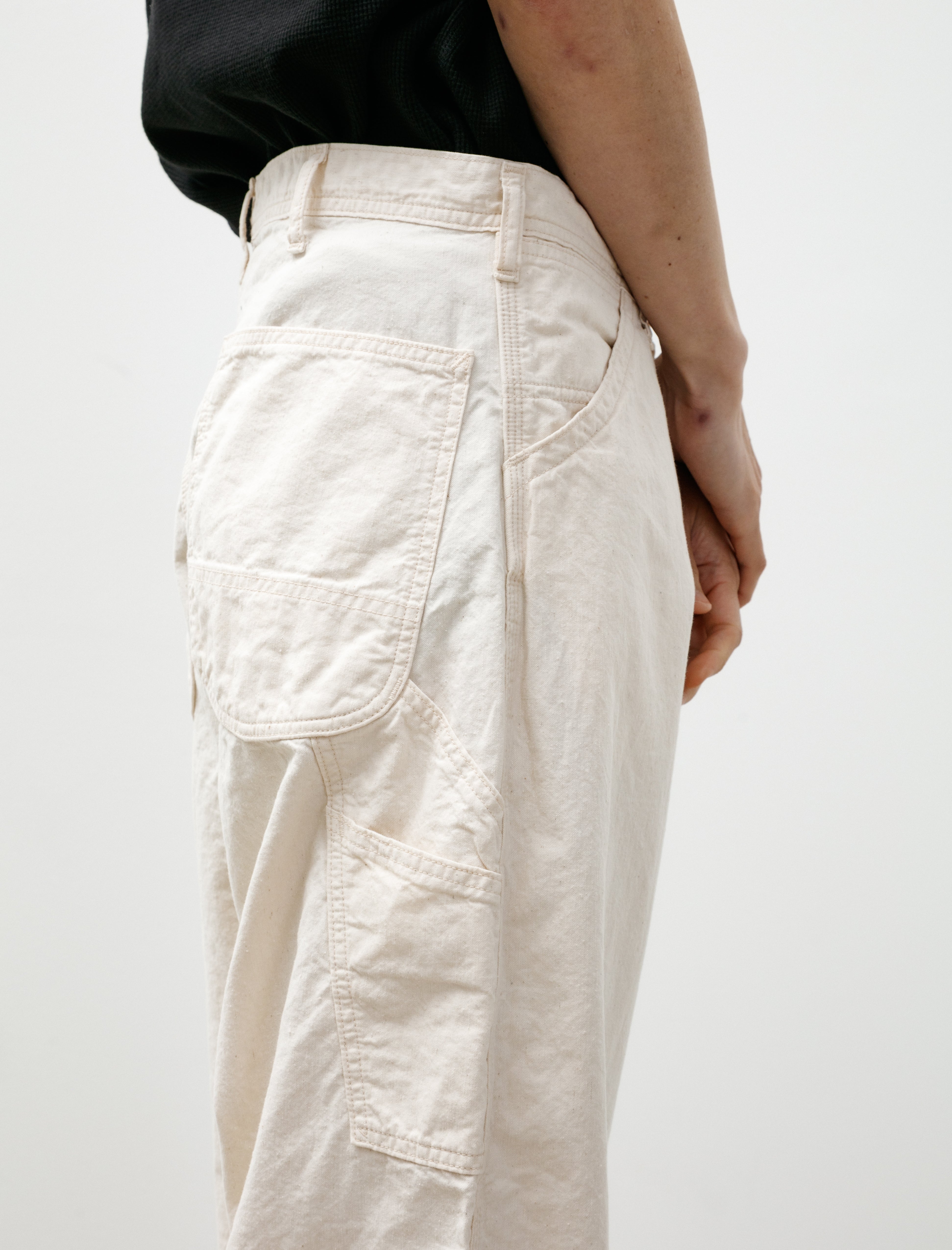 OrSlow Wide Fit 30's Painter Pants Ecru
