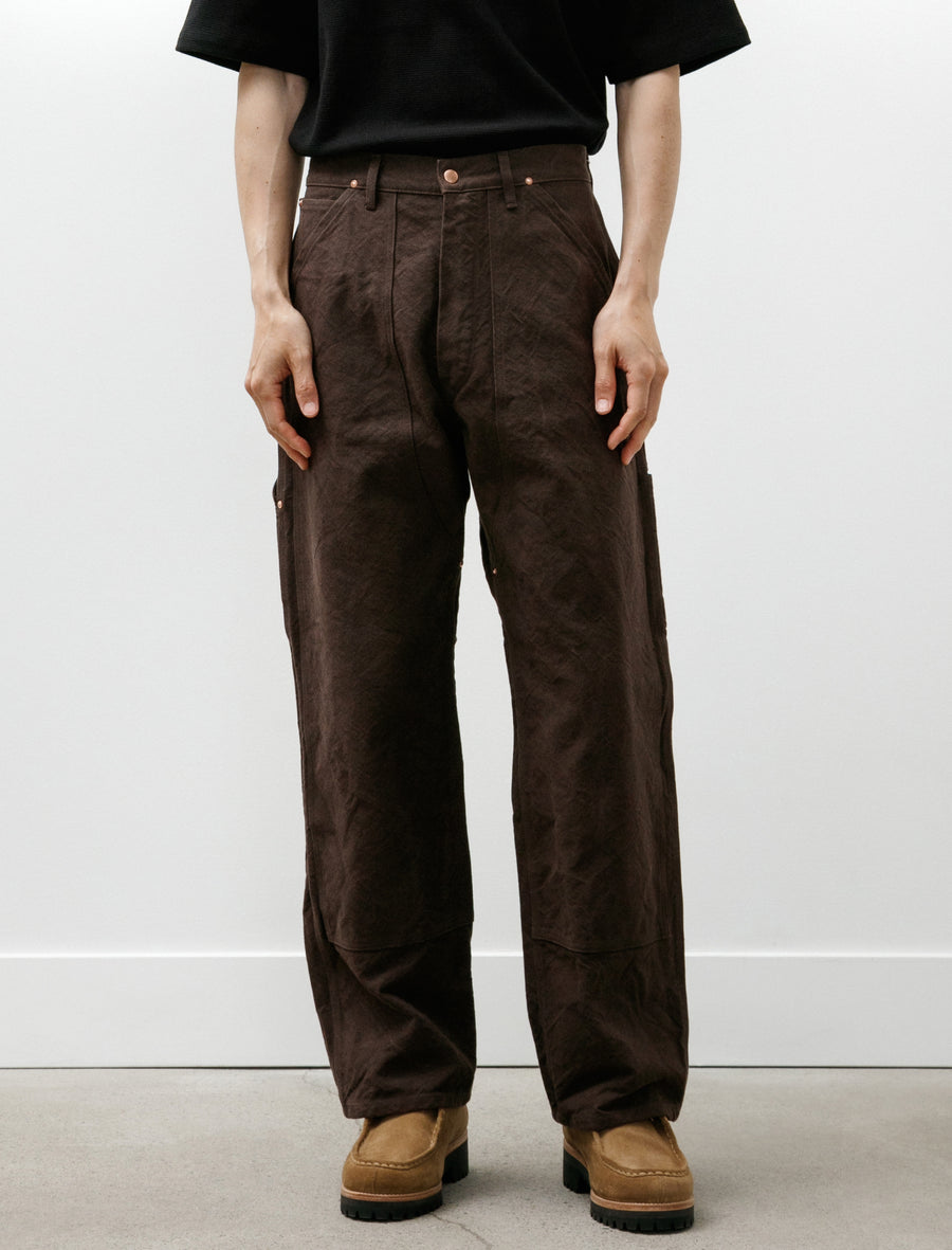 Cotton Duck Painter Pants Brown - Image 4