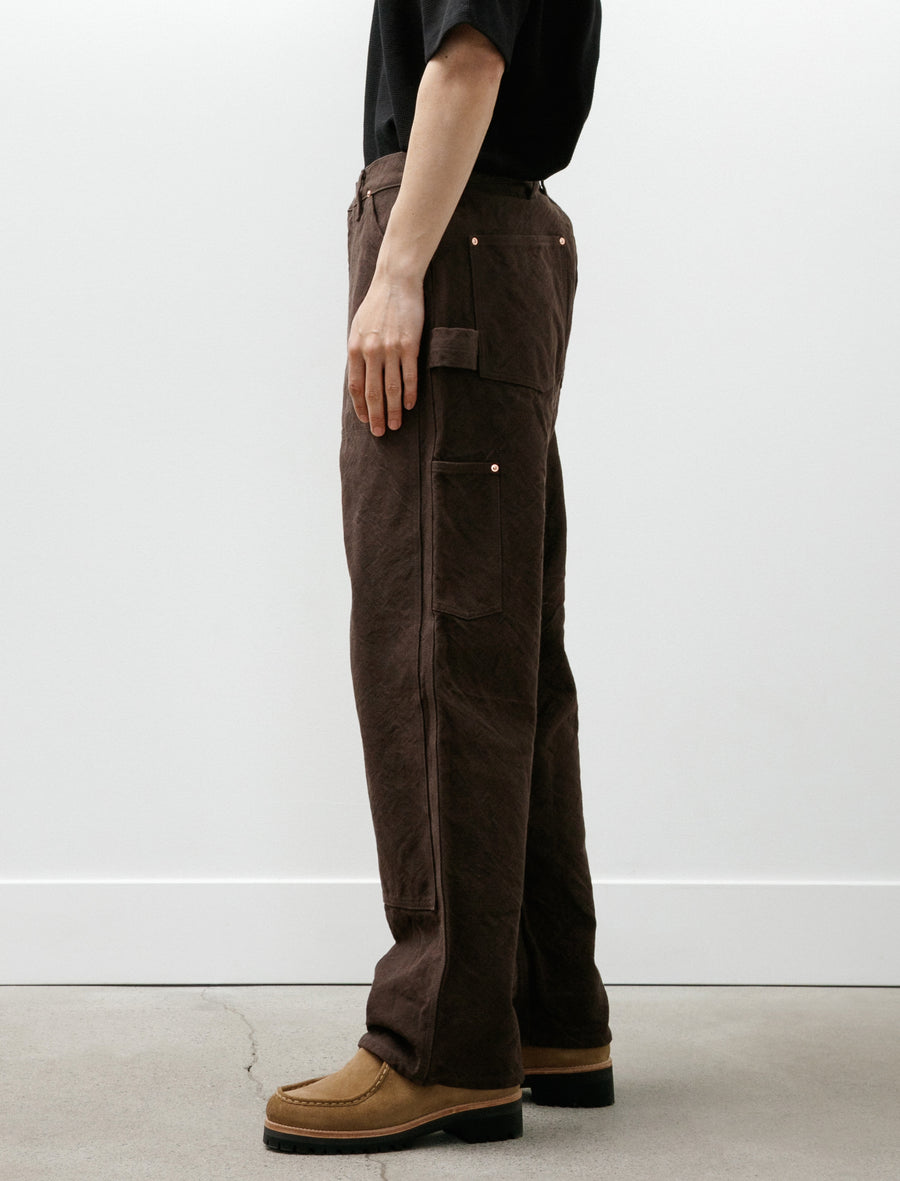 Cotton Duck Painter Pants Brown - Image 6