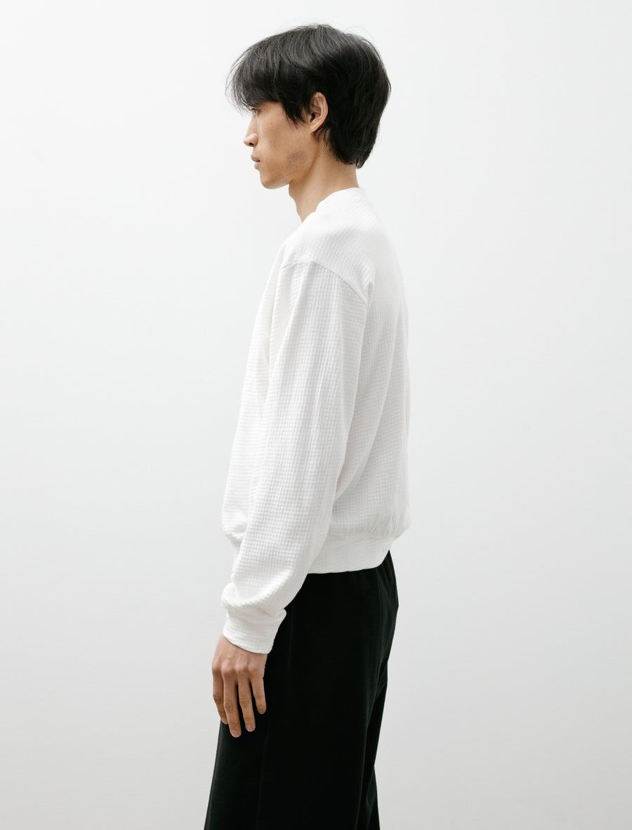 2 Ply Gauze Crewneck White - Image 3