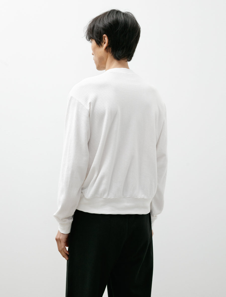 2 Ply Gauze Crewneck White - Image 2
