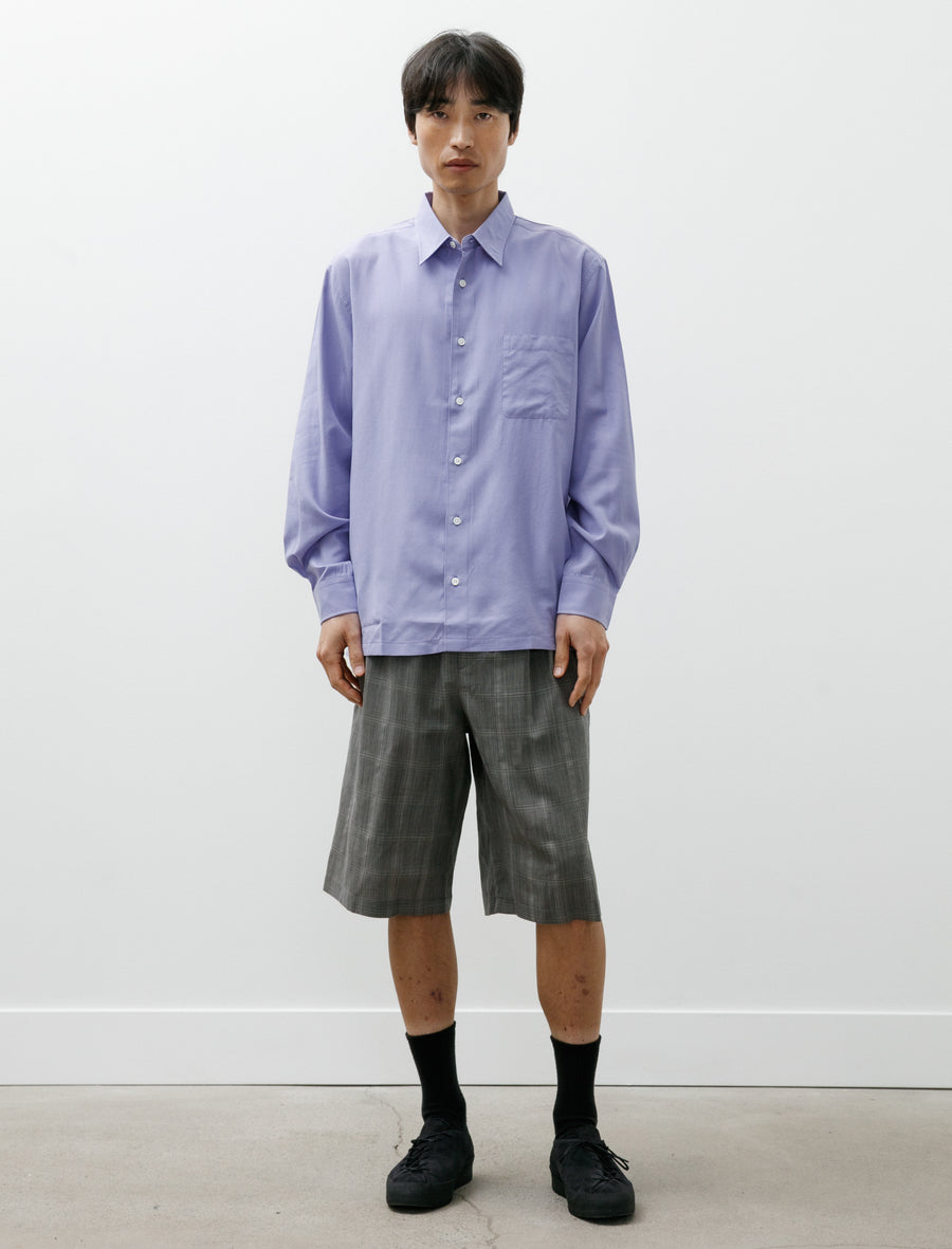Wool Check Easy Half Pants Check - Image 1