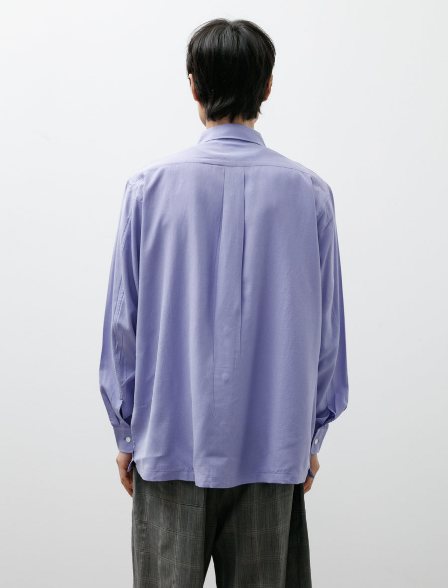 Silk Nidom Shirt Purple - Image 2