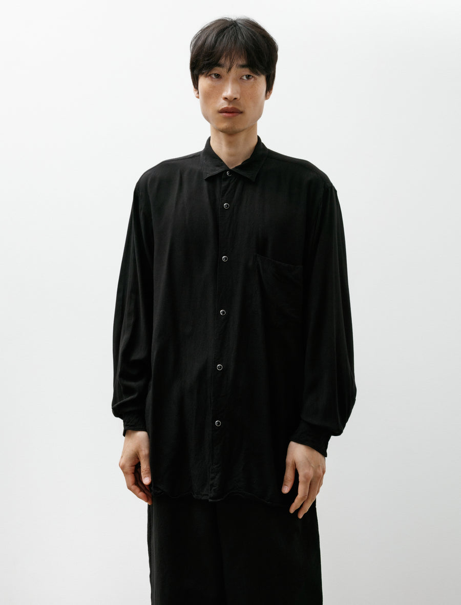 Rayon Comoli Shirt Black - Image 1
