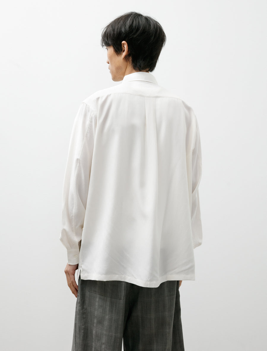 Silk Nidom Shirt White - Image 2