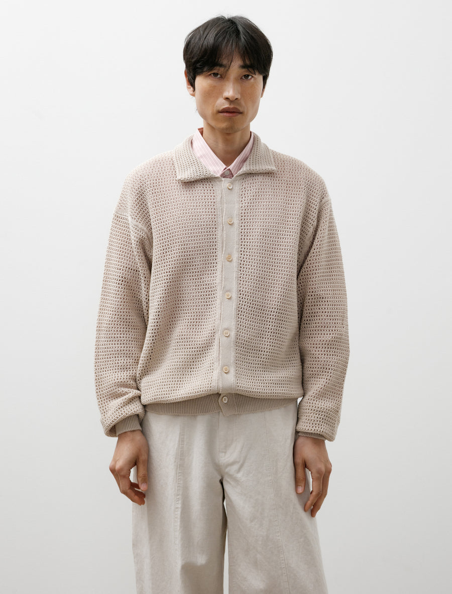 Knit Cardigan Ivory - Image 1