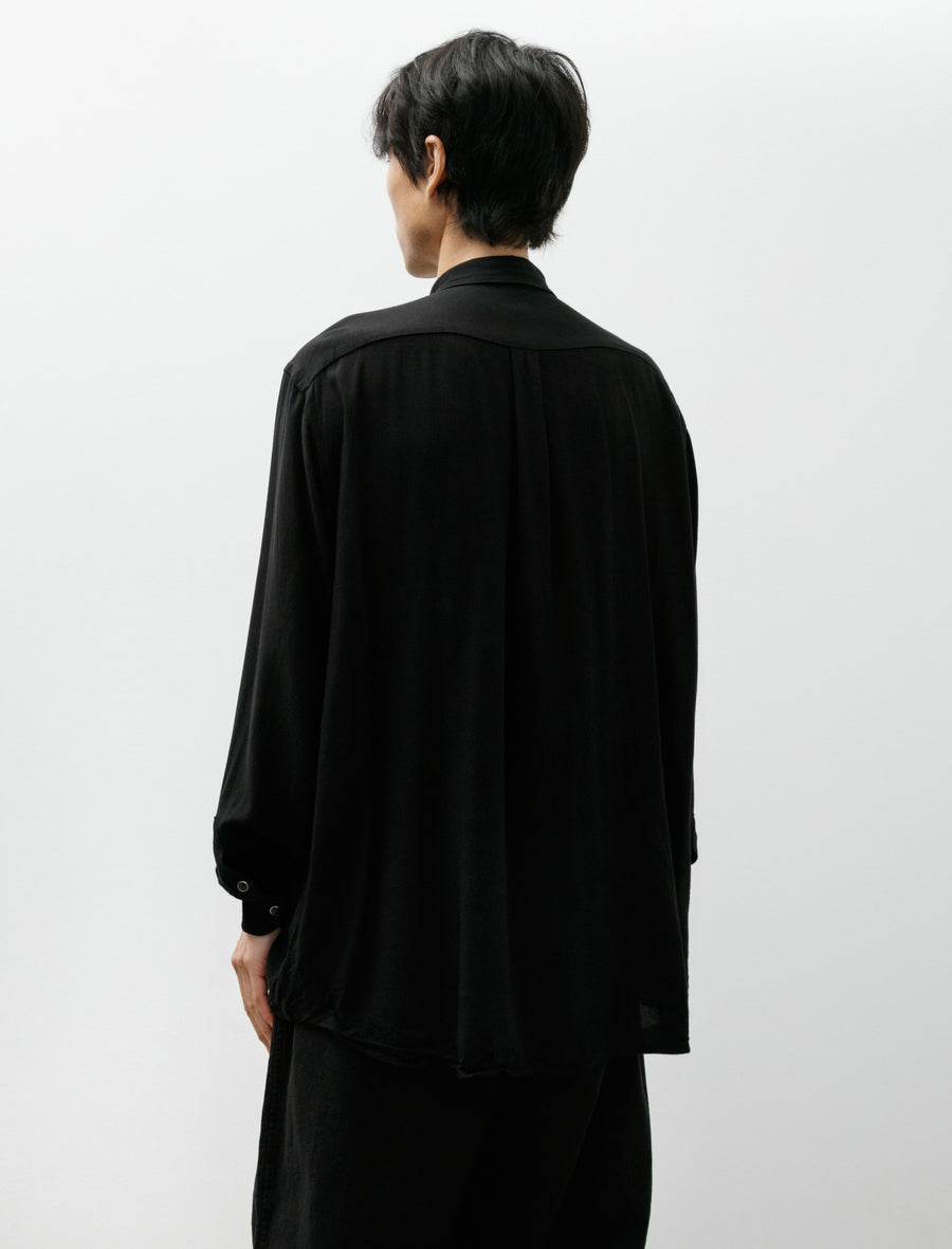 Rayon Comoli Shirt Black - Image 2