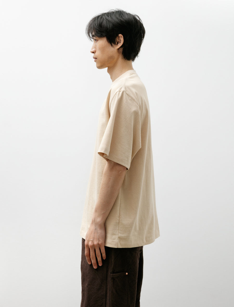 Standard S/S T-Shirt Beige - Image 3