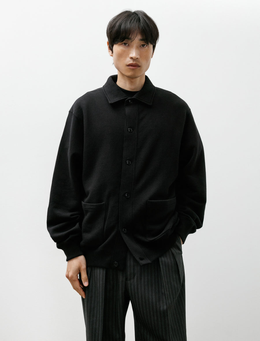 Sweat Cardigan Black - Image 1