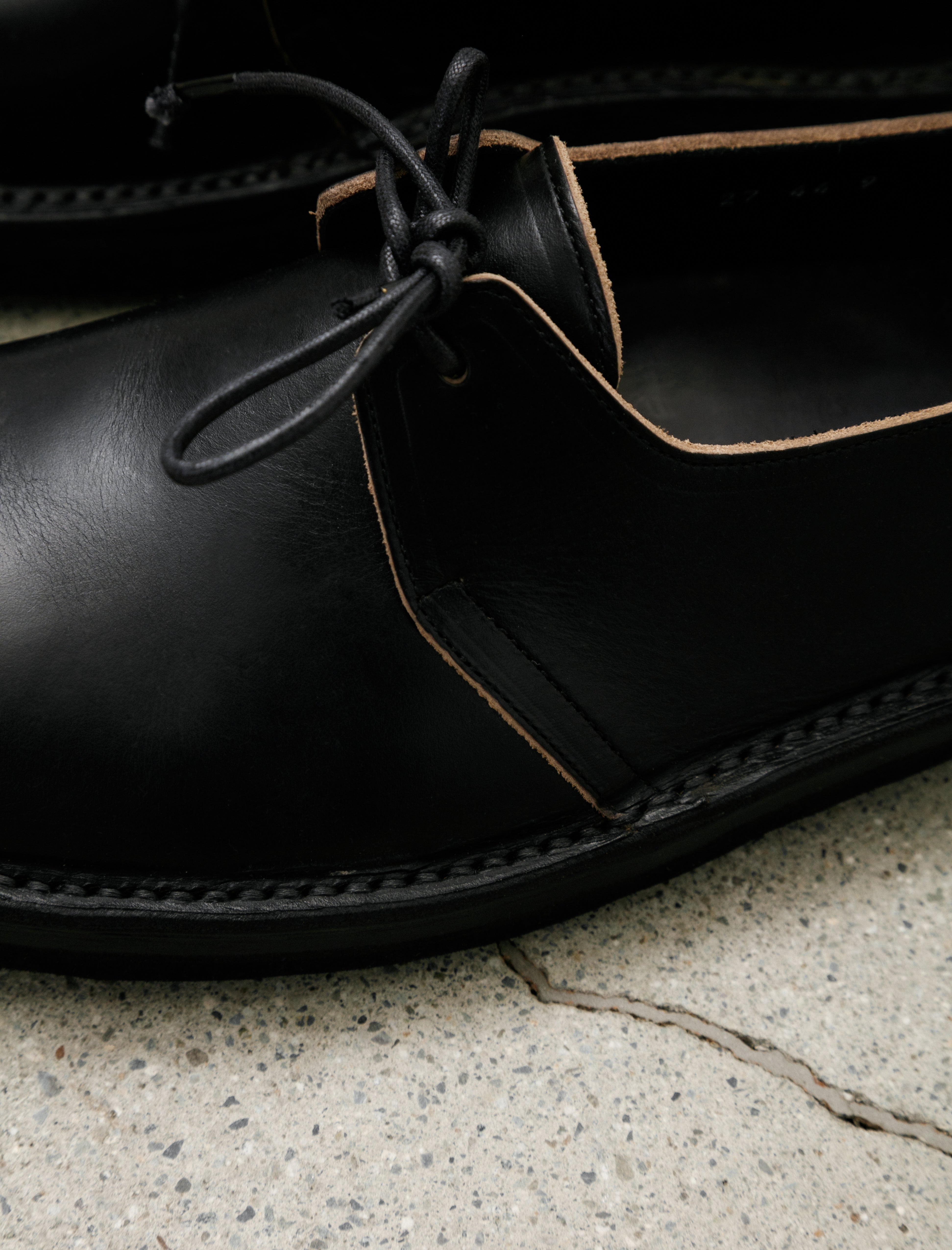Yoko Sakamoto Military Shoes Black