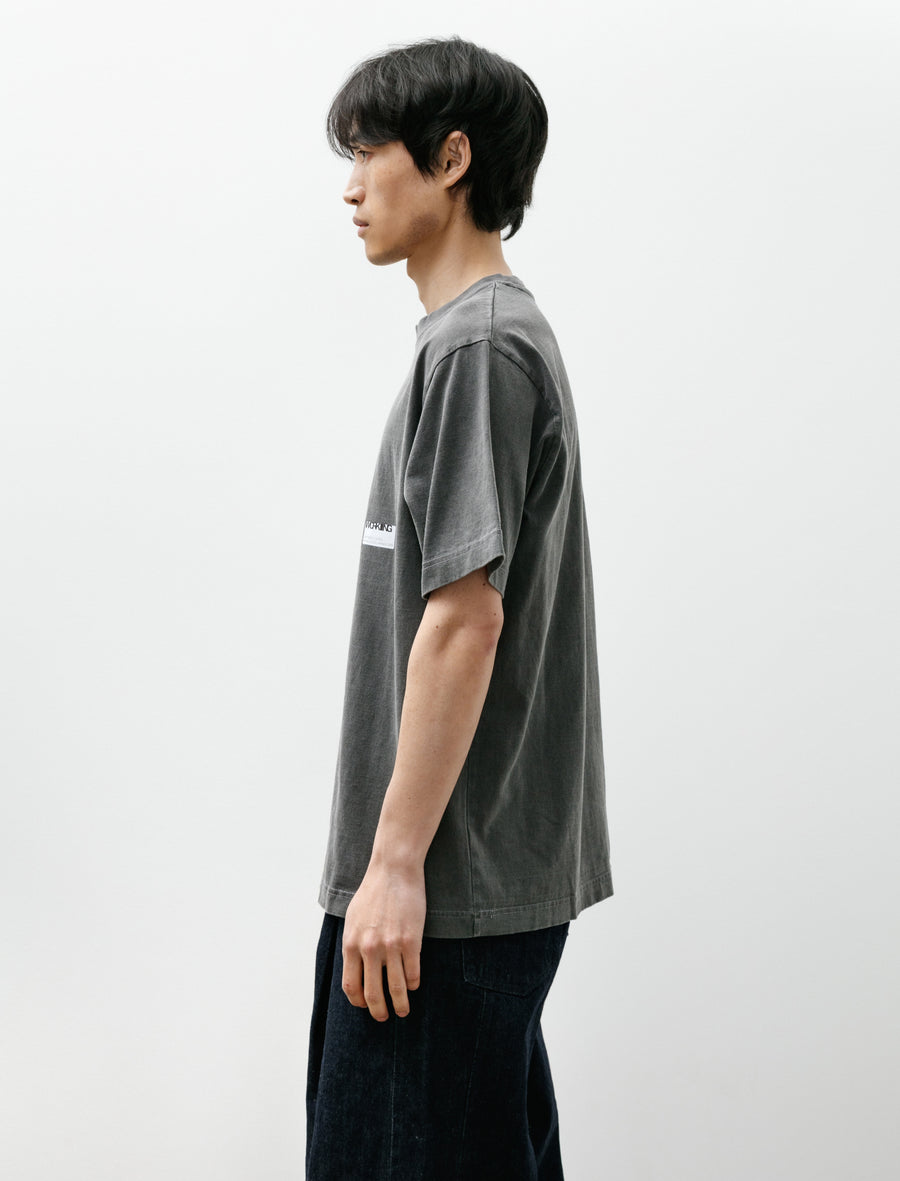 Short Sleeve Sticker T Organic Cotton Jersey Shale - Image 3