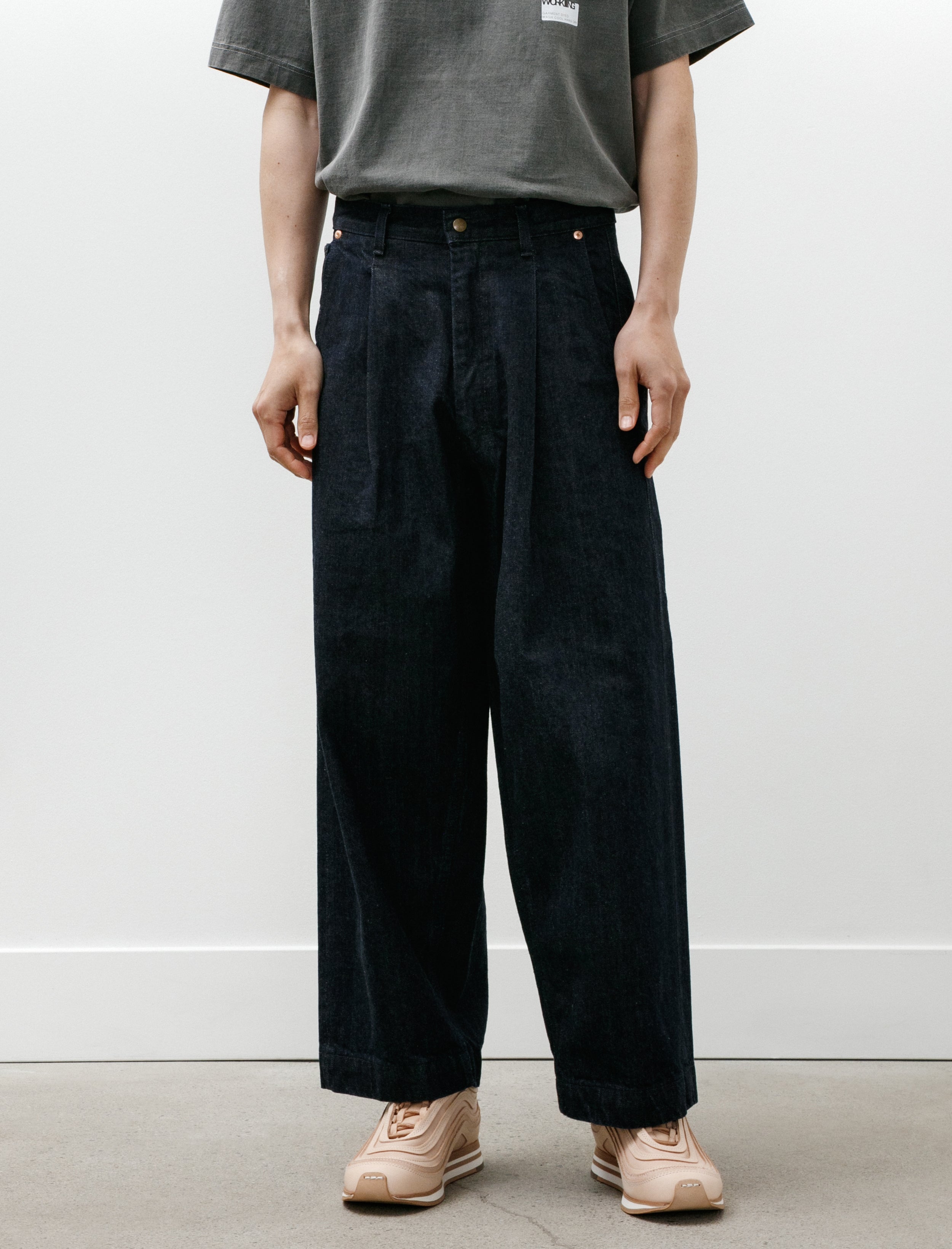Working Sacco Jean Selvage Denim Raw