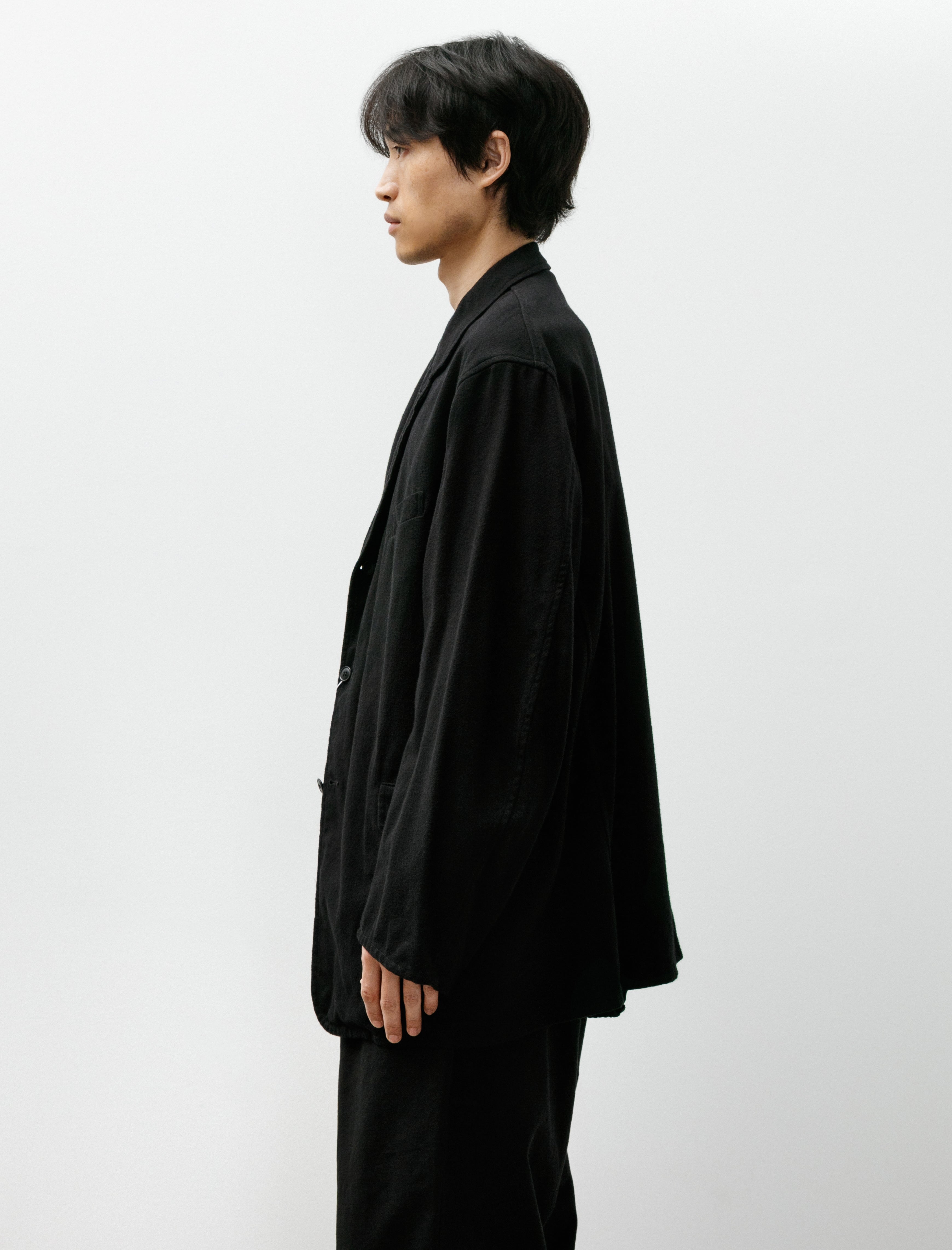 Comoli Black Drill Jacket