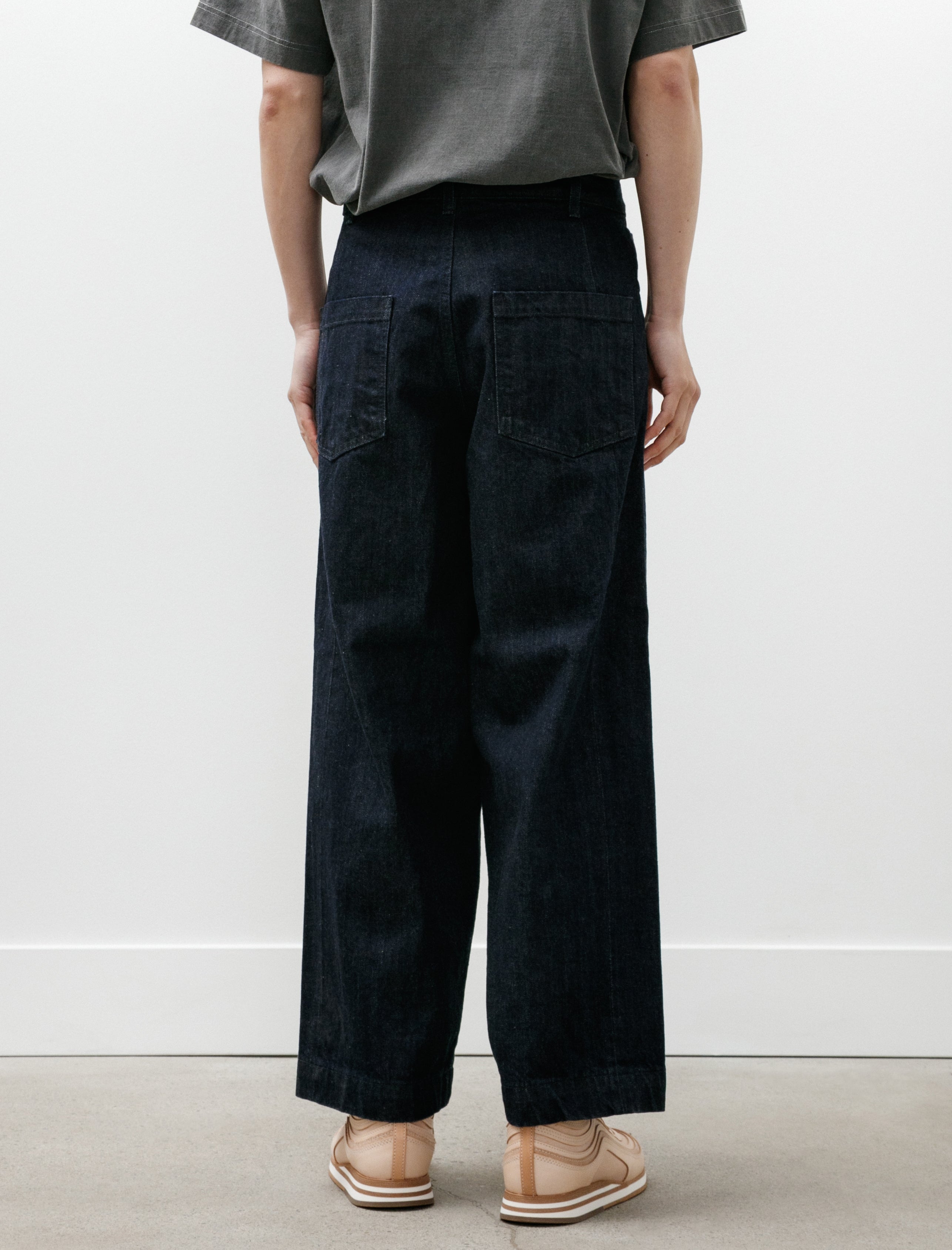 Working Sacco Jean Selvage Denim Raw