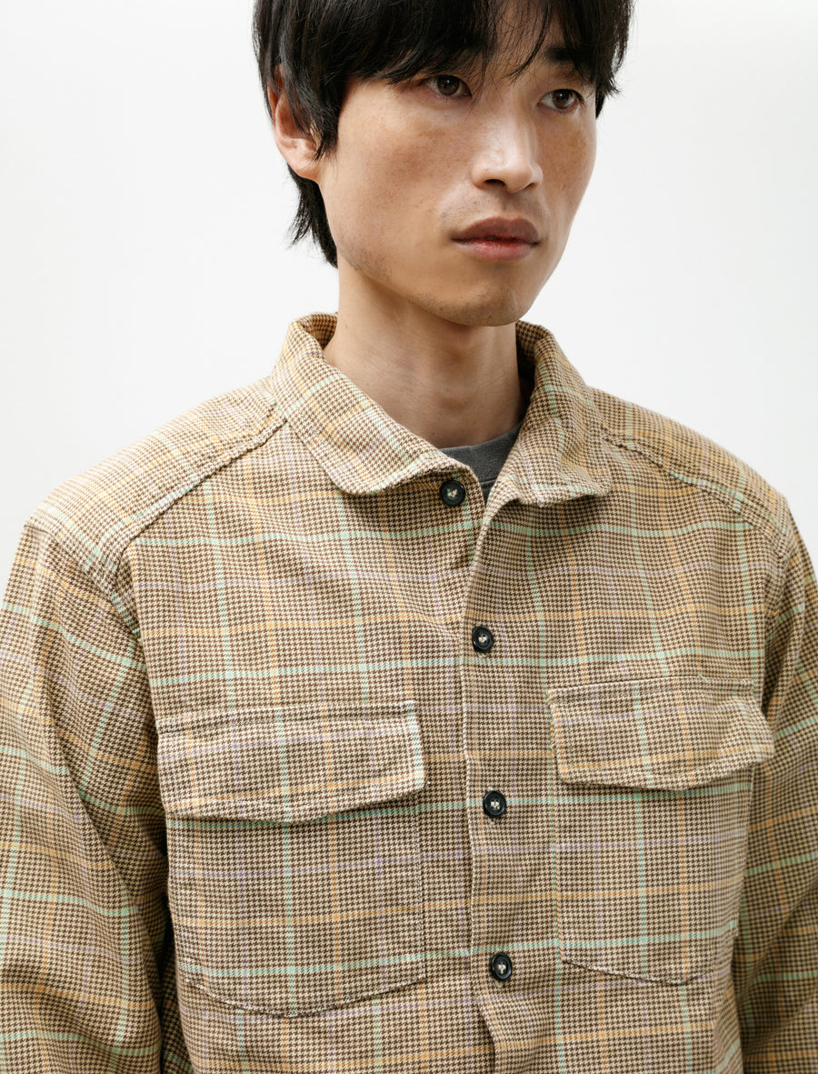 LS Trap Shirt Smith Check Cotton Yeast - Image 4