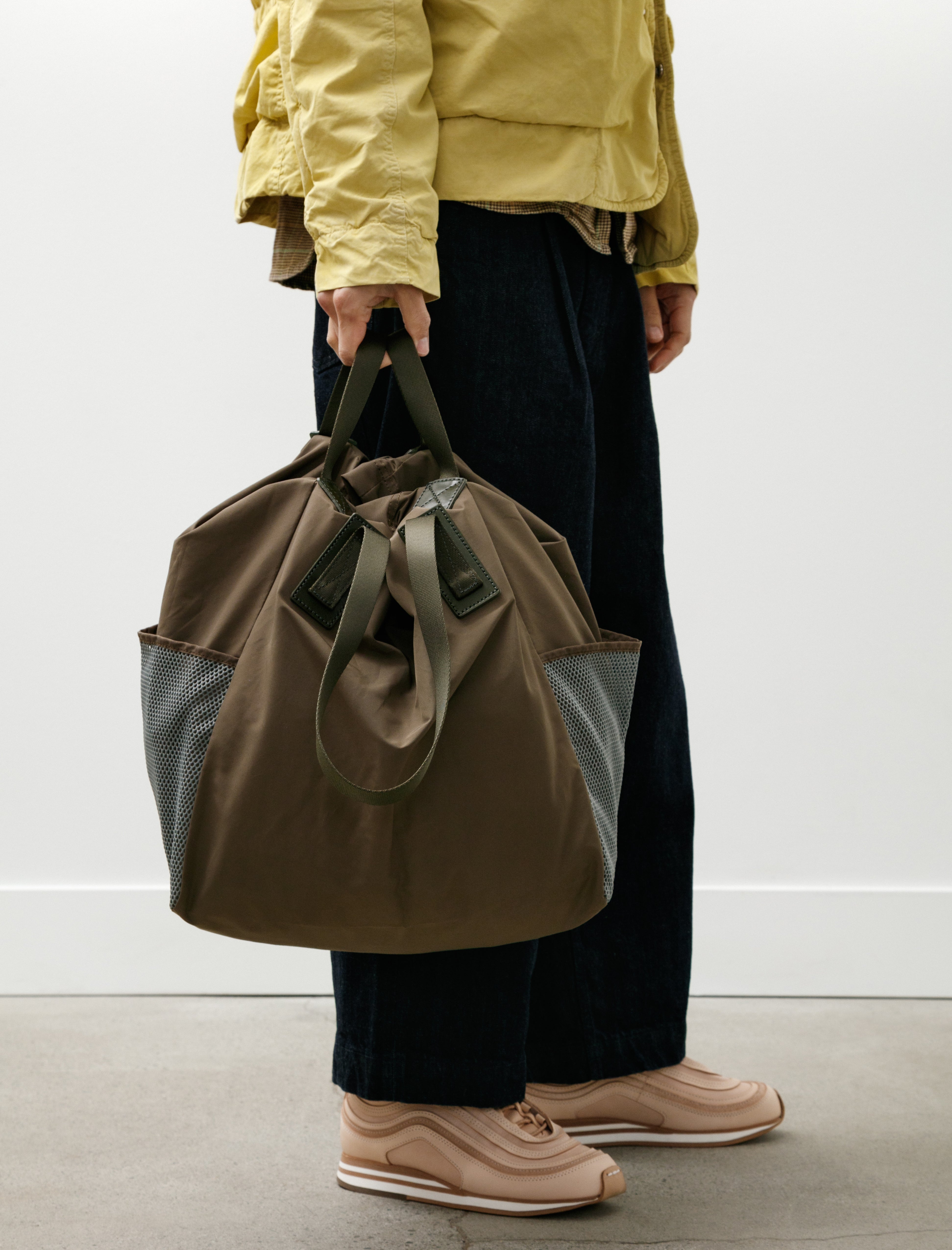 Hender Scheme Functional Tote Bag Khaki Olive