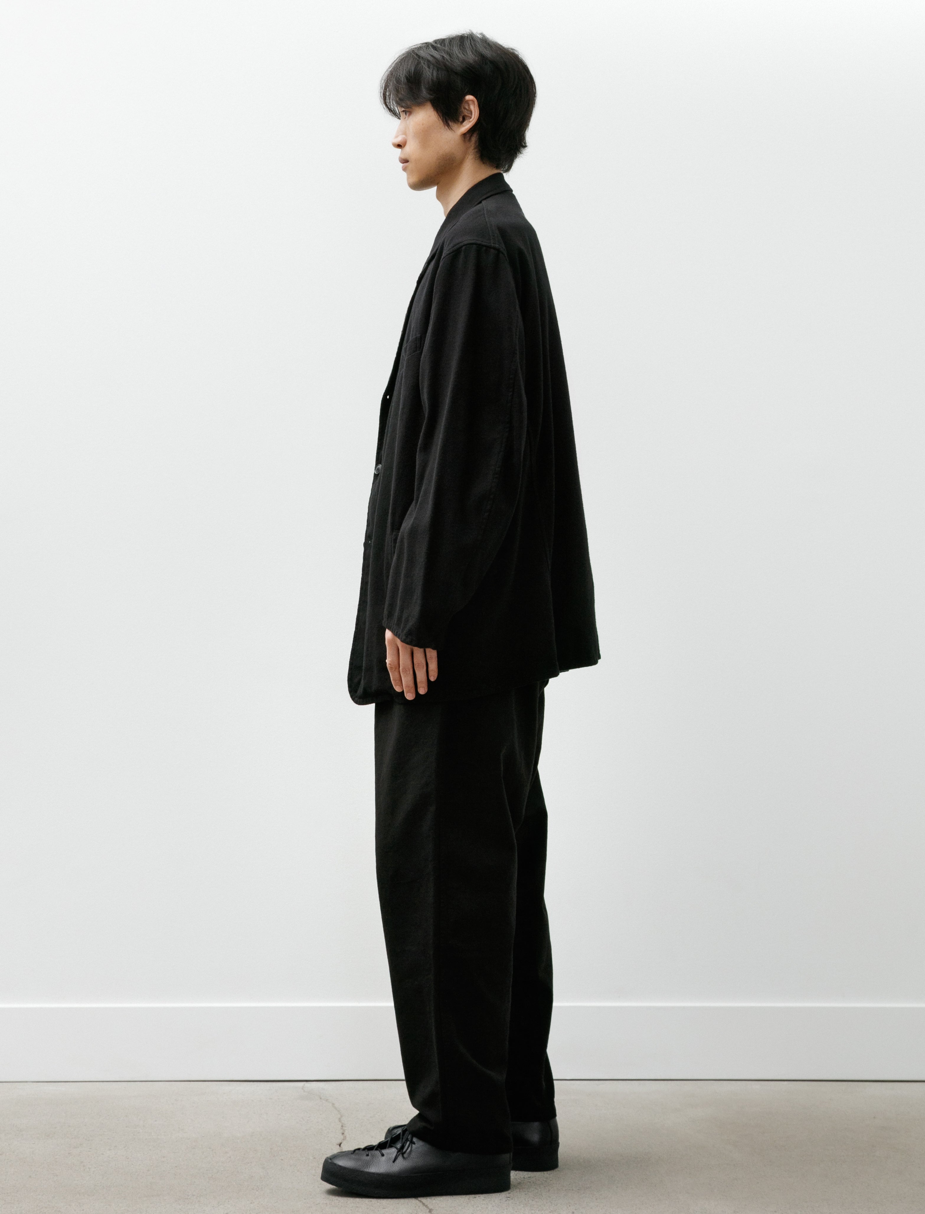 Comoli Black Drill Jacket