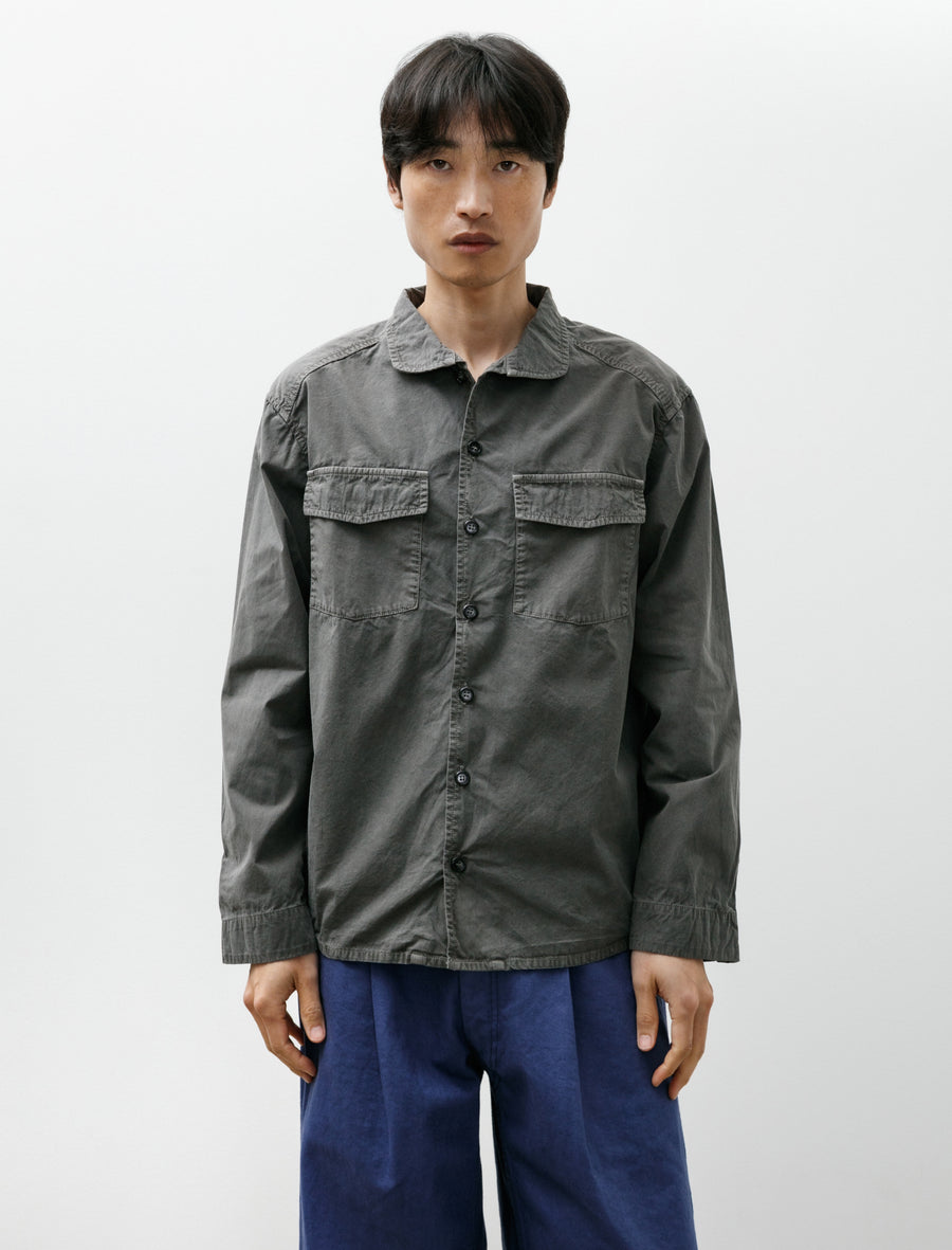 LS Trap Shirt Nice Cotton Poplin Shale - Image 1