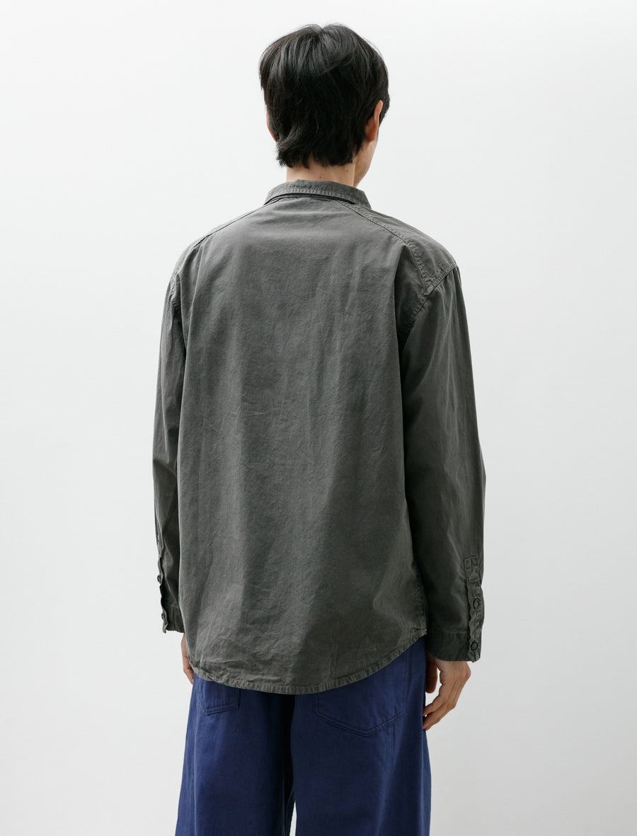 LS Trap Shirt Nice Cotton Poplin Shale - Image 2