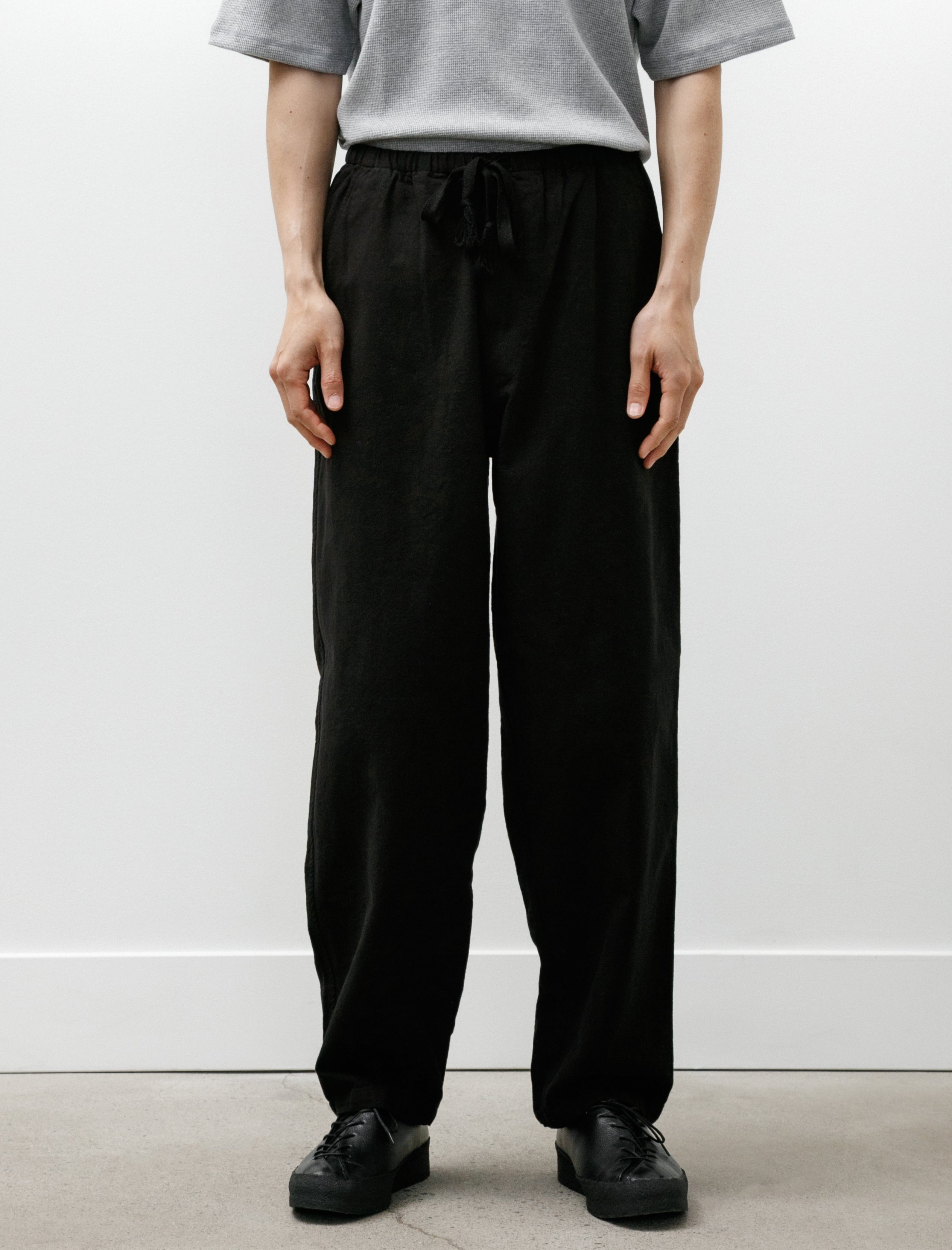 Comoli Cotton Duck Tapered Pants