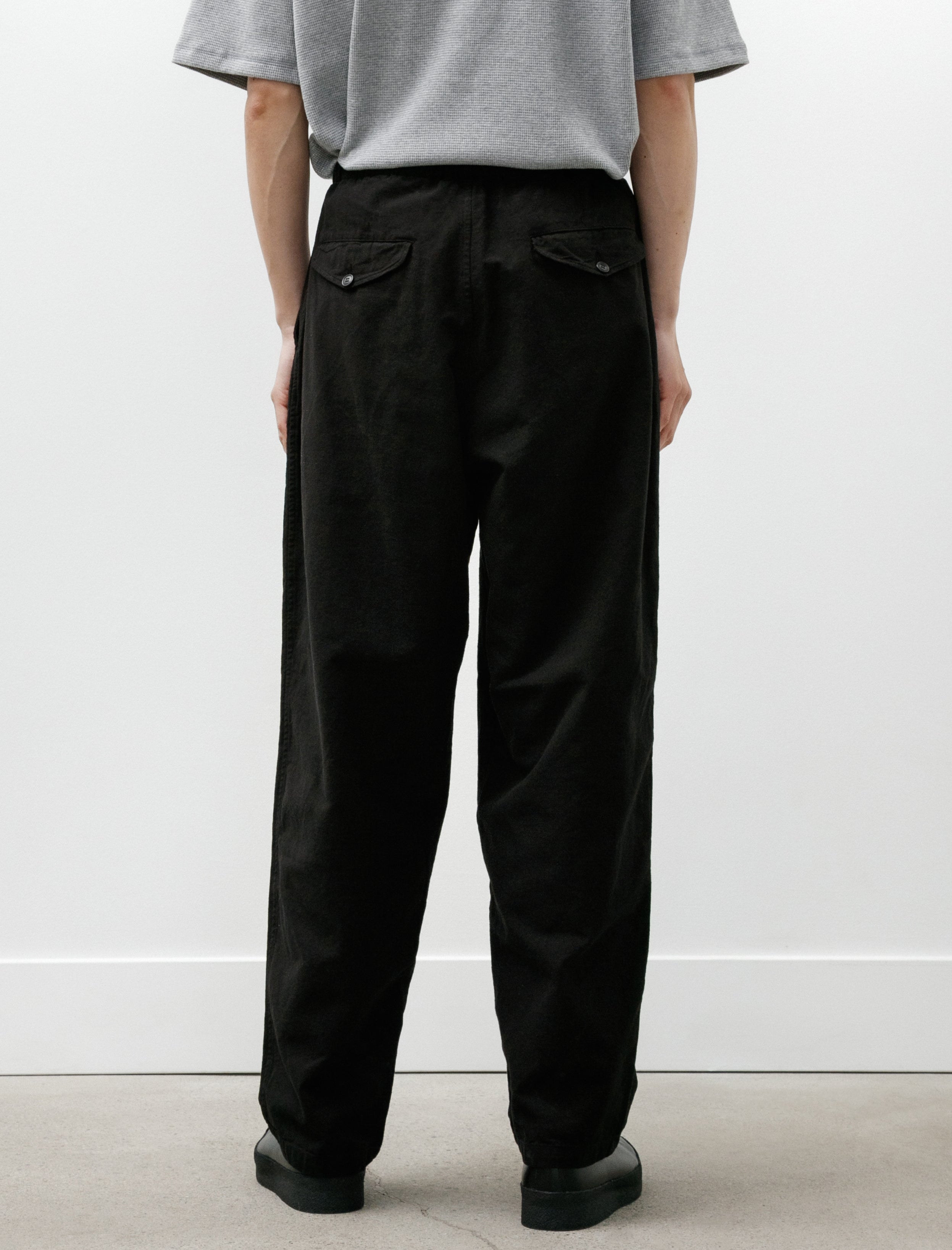 Comoli Cotton Duck Tapered Pants