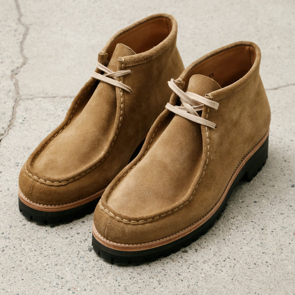 Comoli FOOTWORKS Exclusive Tyrolean Shoes Beige – Neighbour