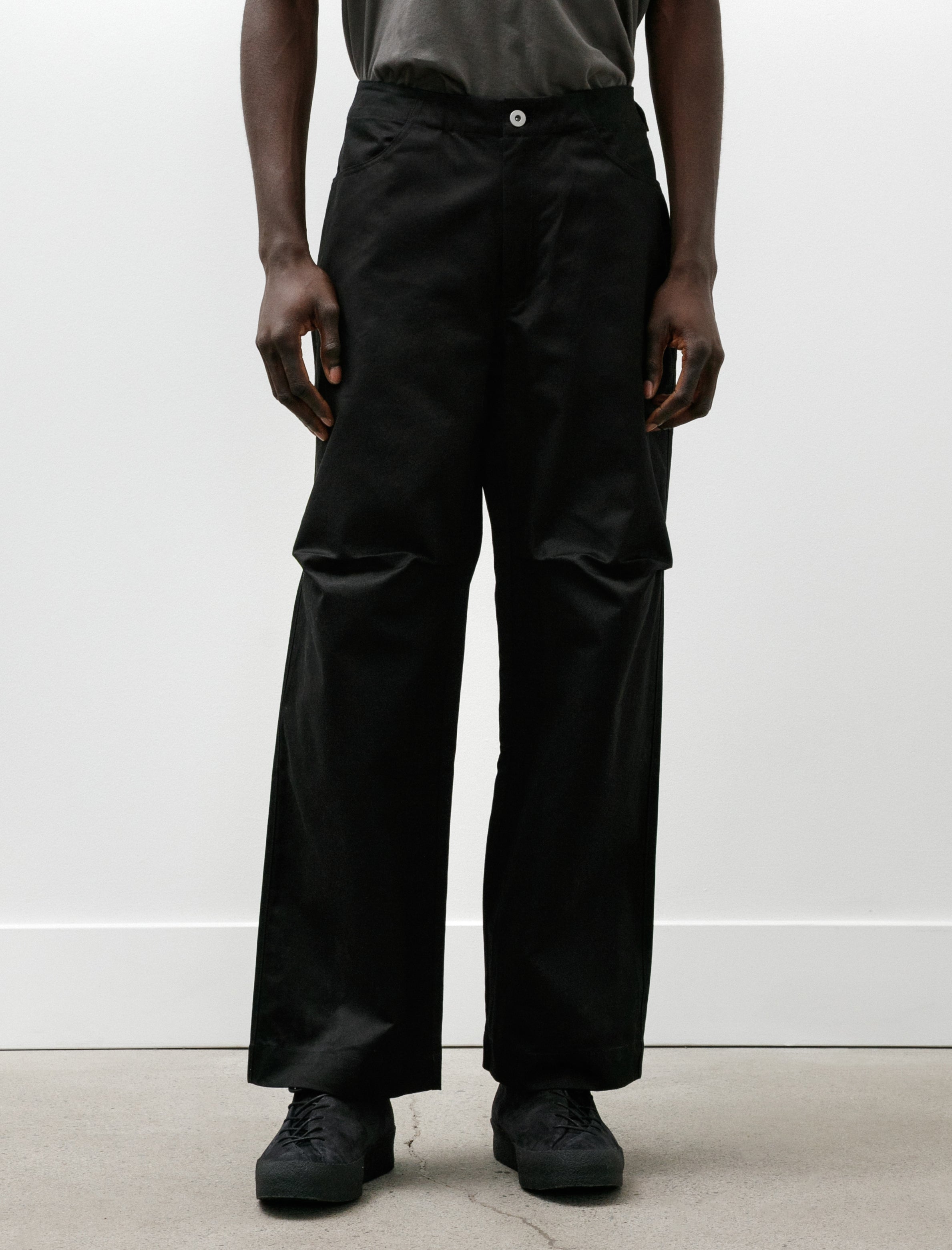 Colin Meredith Loop Claw Trouser Twill Black