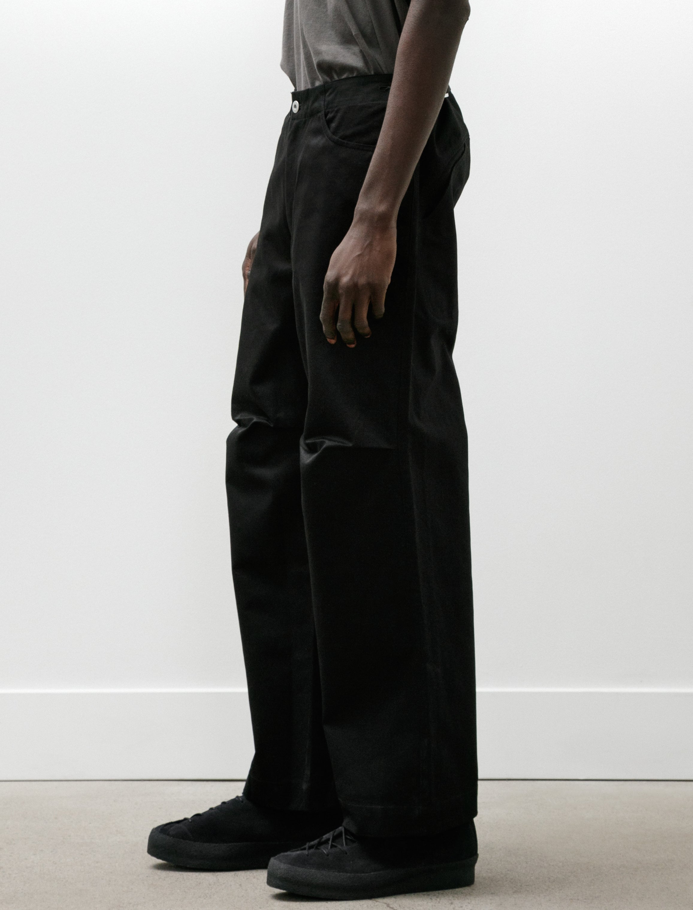 Colin Meredith Loop Claw Trouser Twill Black