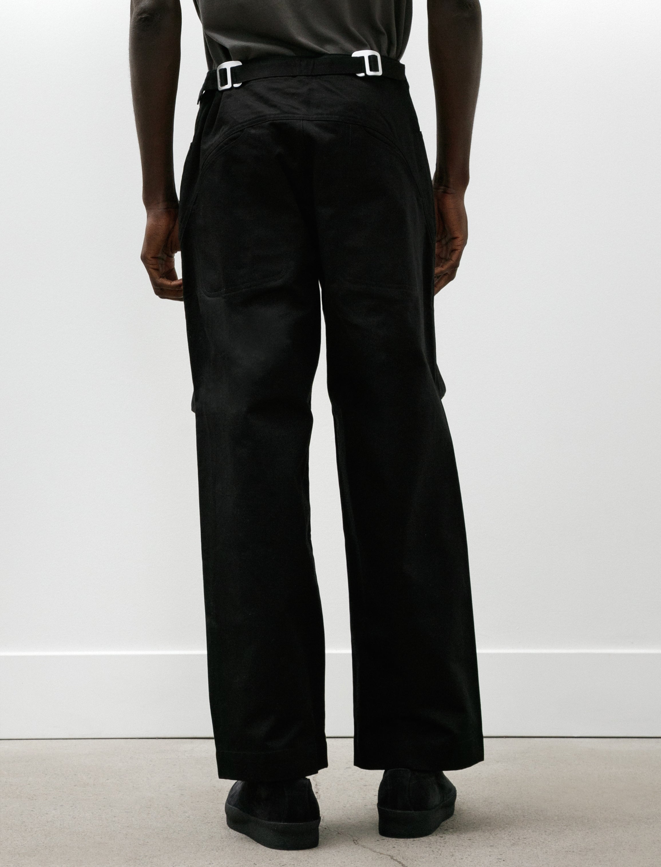 Colin Meredith Loop Claw Trouser Twill Black
