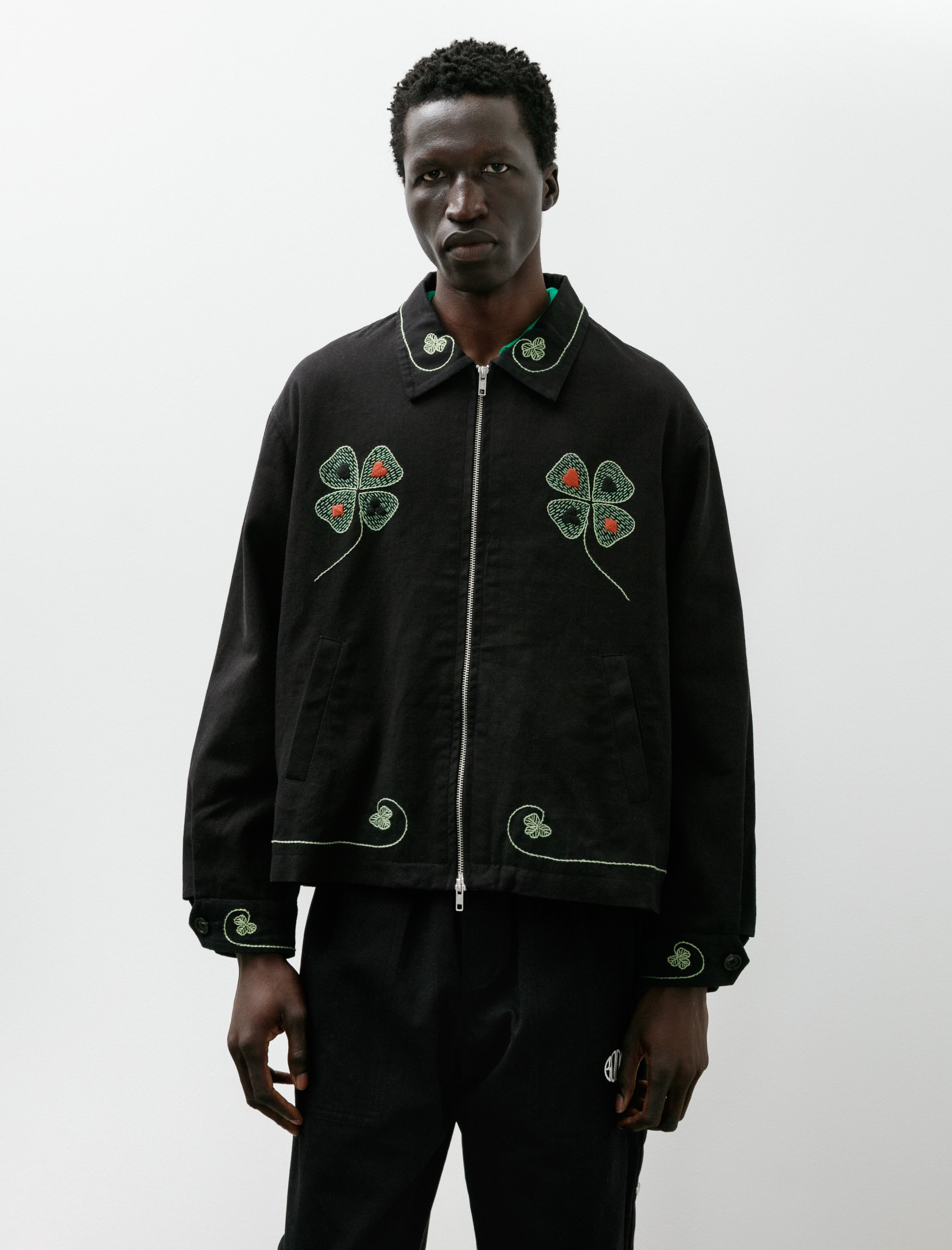 Bode Lucky Draw Jacket Black
